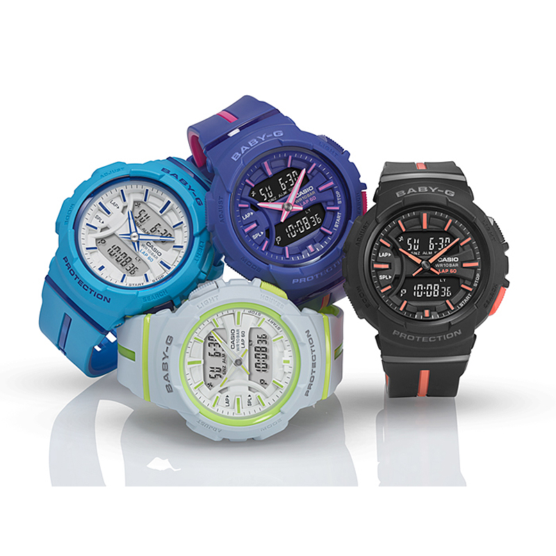 Baby-G BGA-240L-7ADR damski zegarek Baby-G pasek