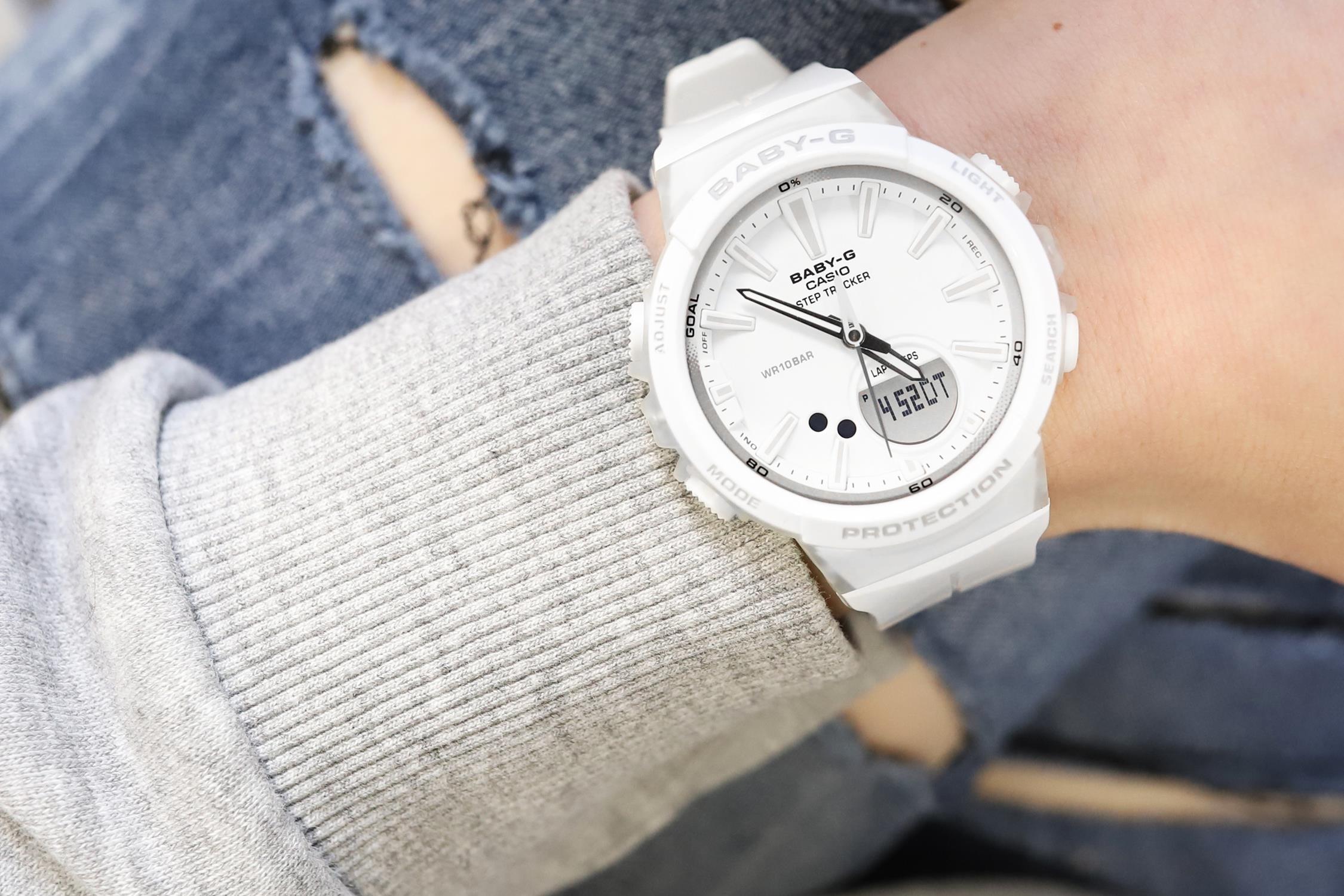 zegarek Casio BGS-100-7A1ER Baby-G Step Tracker Baby-G mineralne