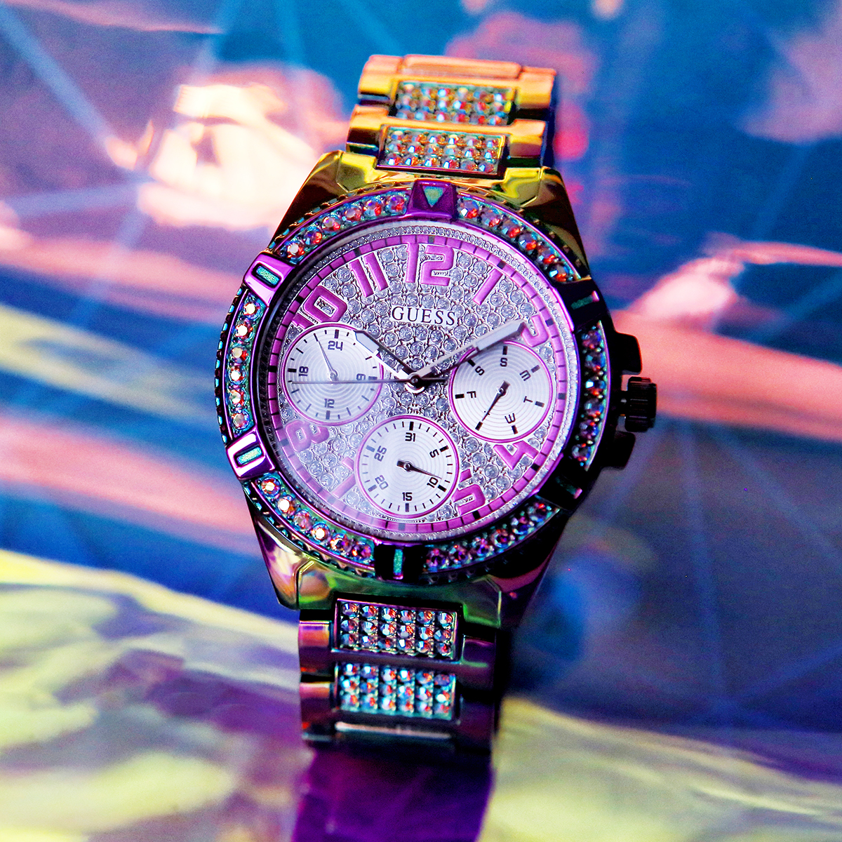 Guess GW0044L1 zegarek amerykańskie Bransoleta - miniatura 13