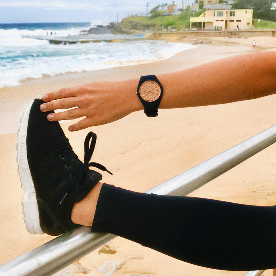 zegarek ICE Watch ICE.001346 kwarcowy damski Ice-Glitter ICE glitter black rose-gold rozm. S - miniatura 6