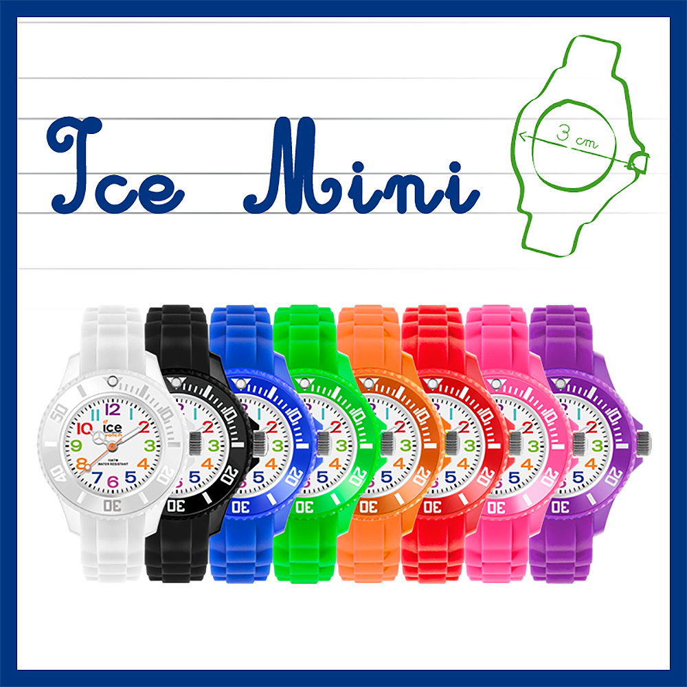 ICE Watch ICE.000744 zegarek biały fashion/modowy ICE-Mini pasek - miniatura 6