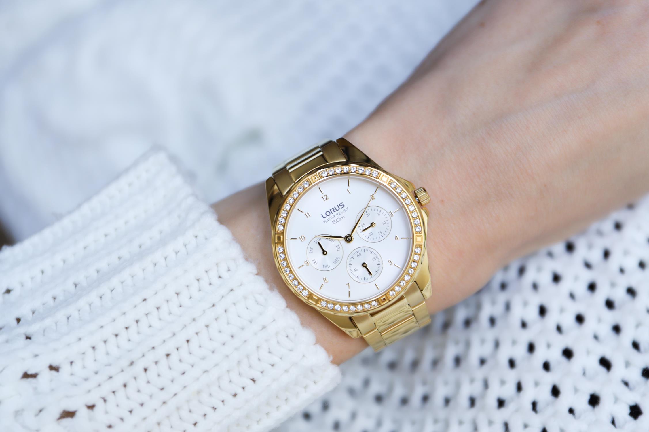 Lorus RP698CX9 damski zegarek Fashion bransoleta