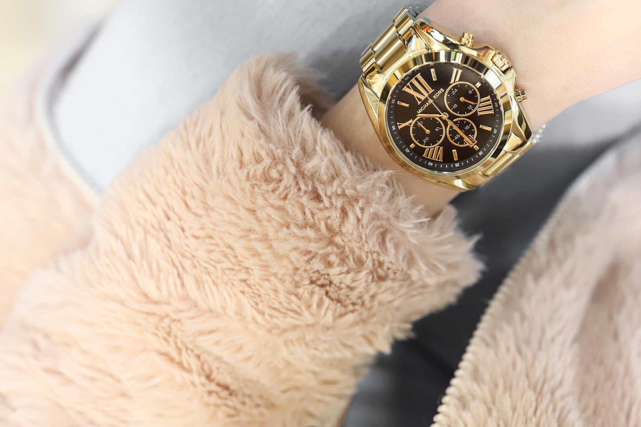Michael Kors MK5739 zegarek złoty fashion/modowy Bradshaw bransoleta - miniatura 5