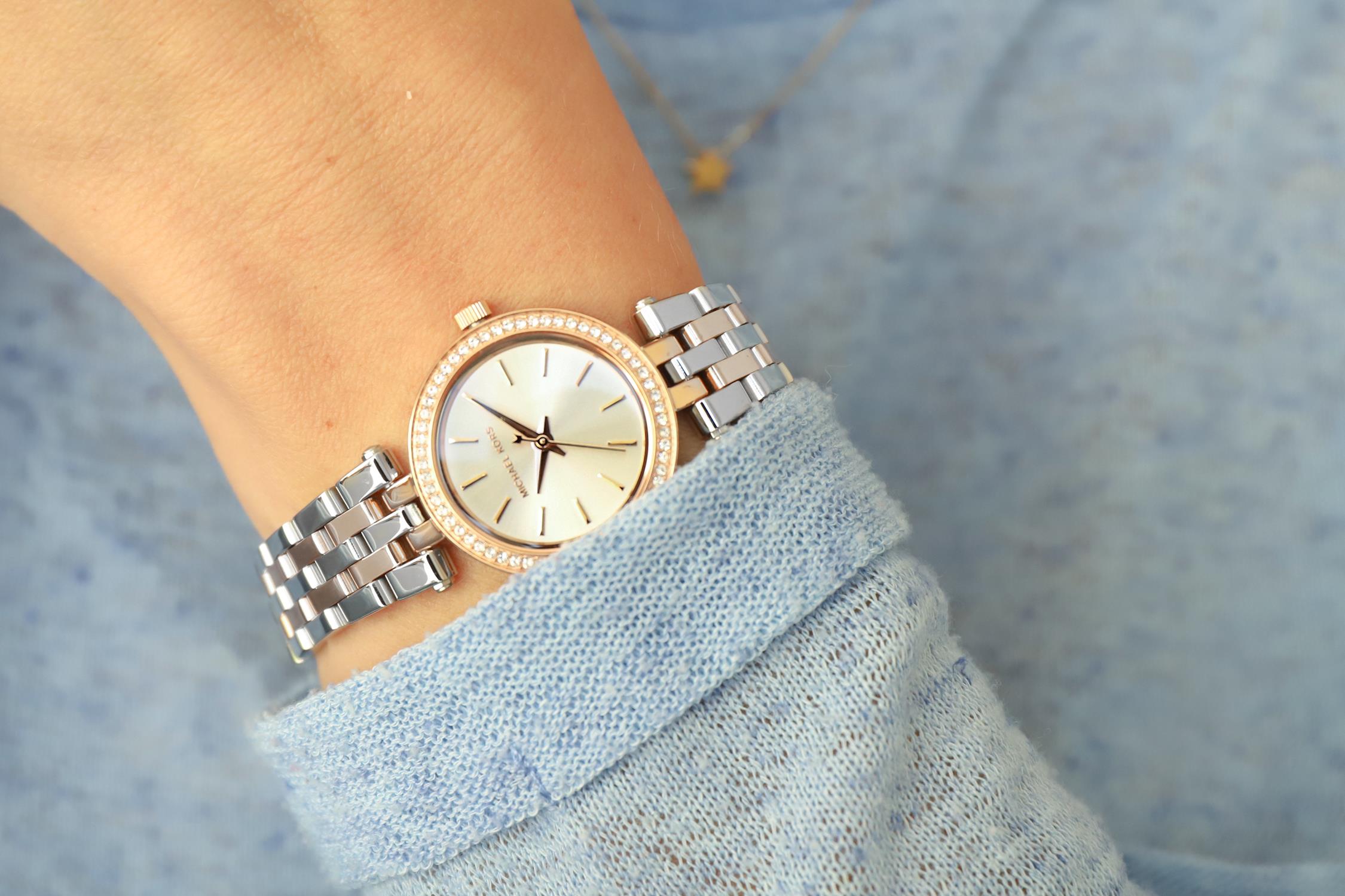 zegarek Michael Kors MK3298 srebrny Darci - miniatura 5