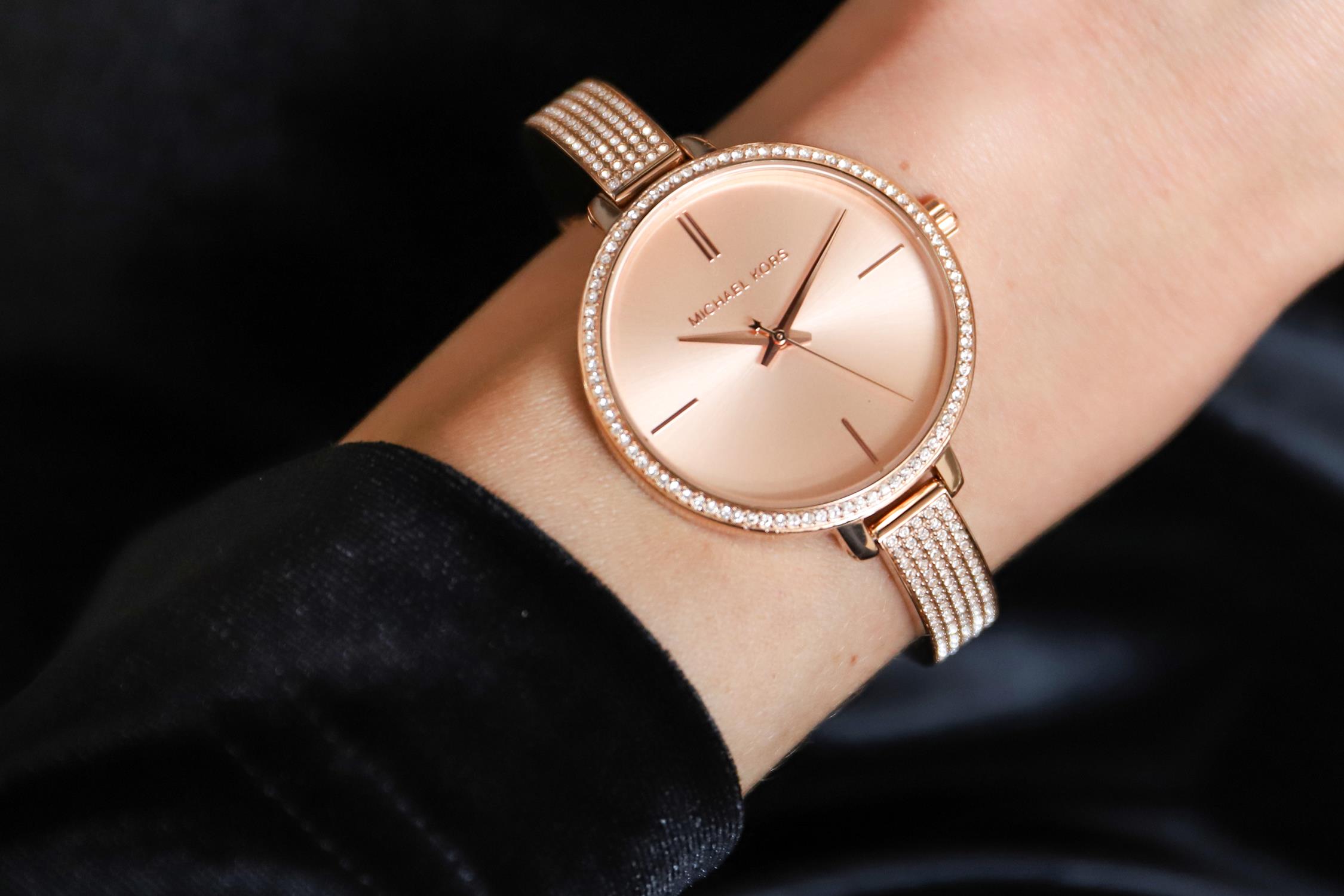 Michael Kors MK3785 damski zegarek Jaryn bransoleta - miniatura 4