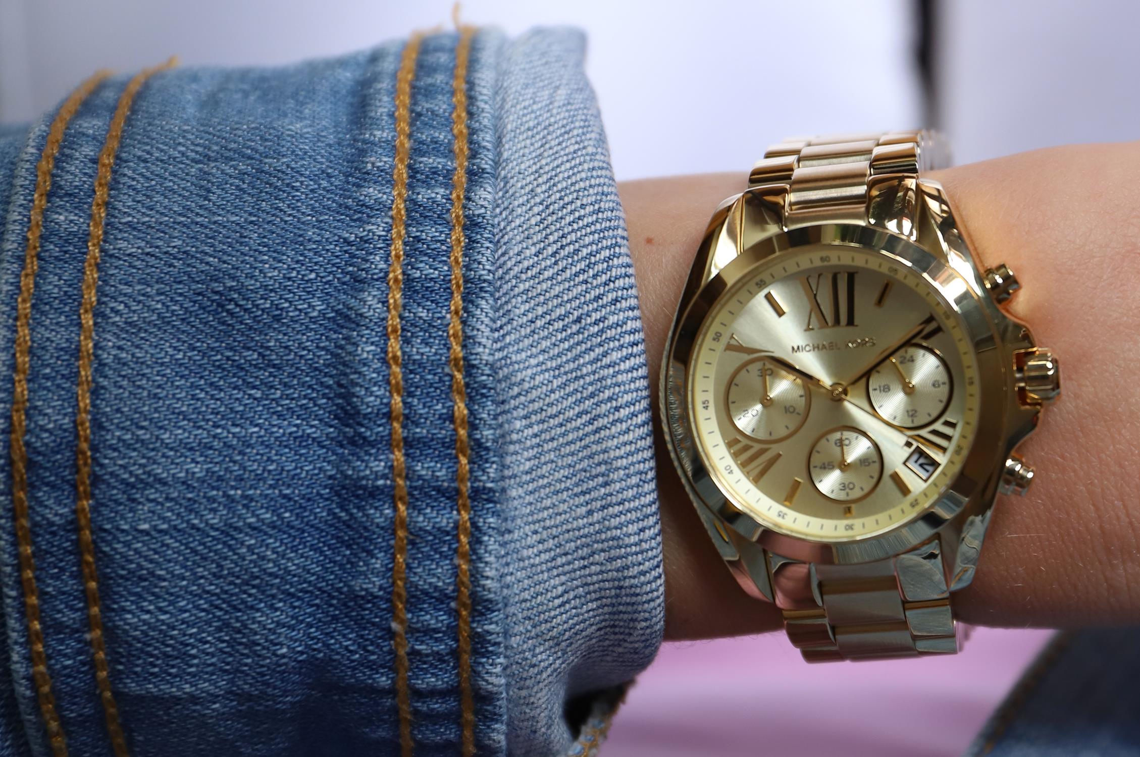 Michael Kors MK5798 Mini Bradshaw MINI BRADSHAW zegarek damski fashion/modowy mineralne - miniatura 6