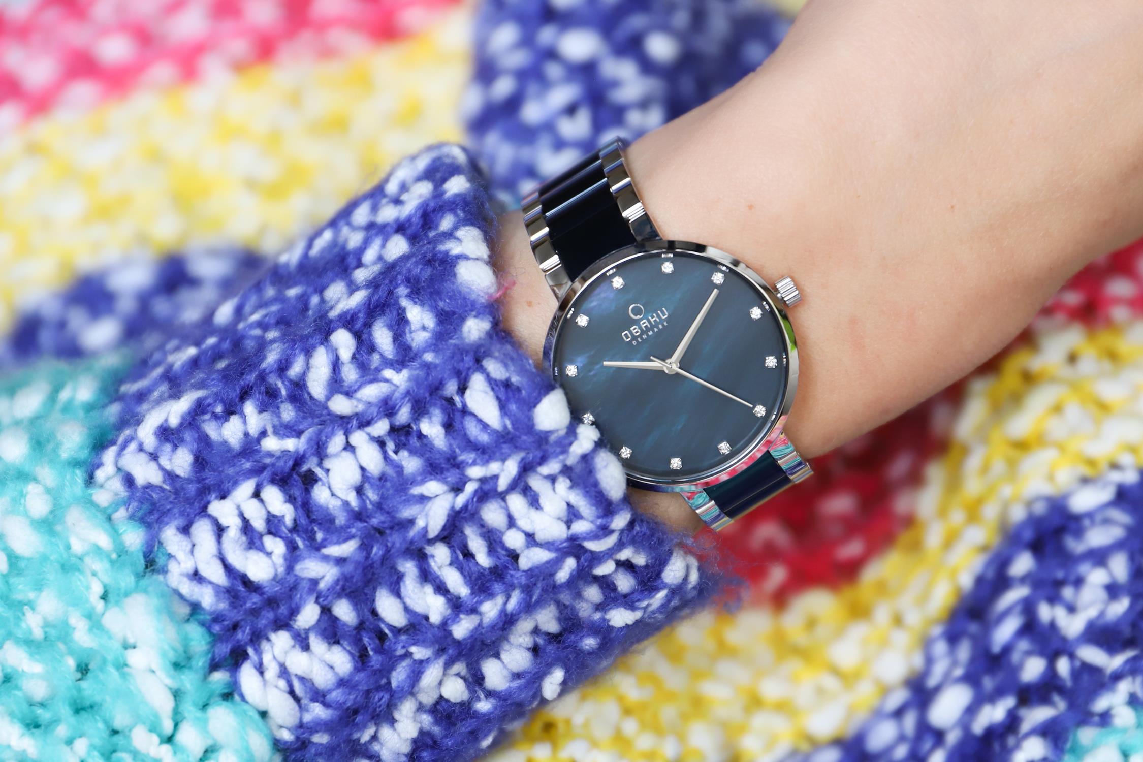 Obaku Denmark V189LXCLSL1 Slim zegarek damski fashion/modowy mineralne - miniatura 8