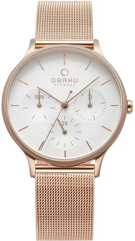Obaku Denmark V212LMVIMV Slim LIND - ROSE - zdjęcie 1