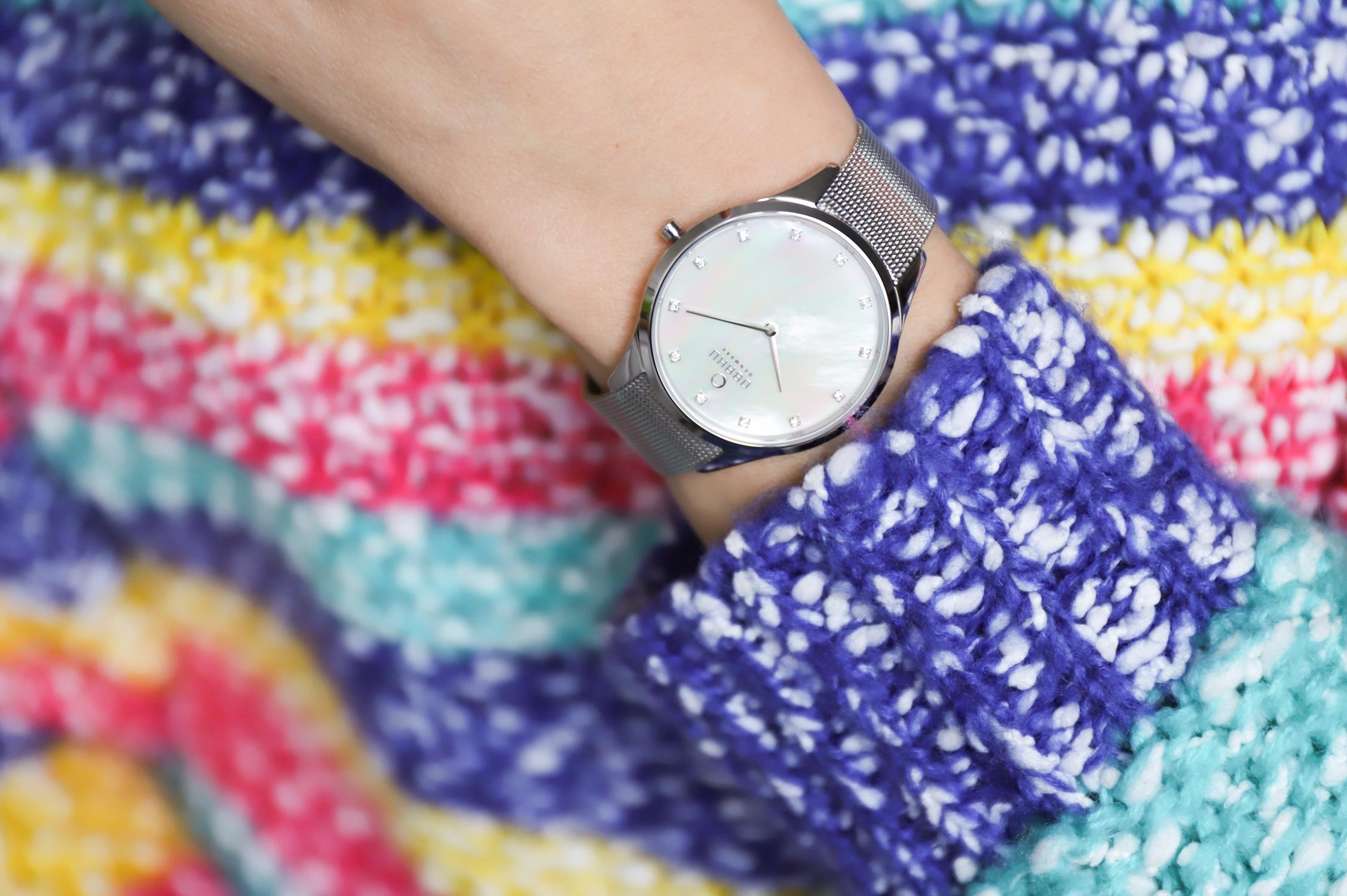 Obaku Denmark V217LXCWMC Slim FIN - STEEL zegarek damski klasyczny mineralne - miniatura 6