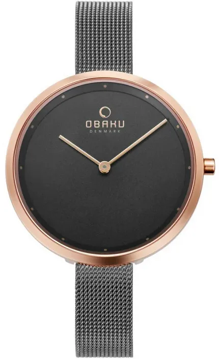 Obaku Denmark V227LXVJMJ Slim DOK - GRANITE - zdjęcie 1