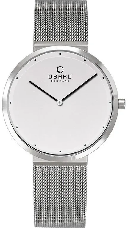 Obaku Denmark V230LXCWMC Slim PAPIR LILLE - STEEL - zdjęcie 1