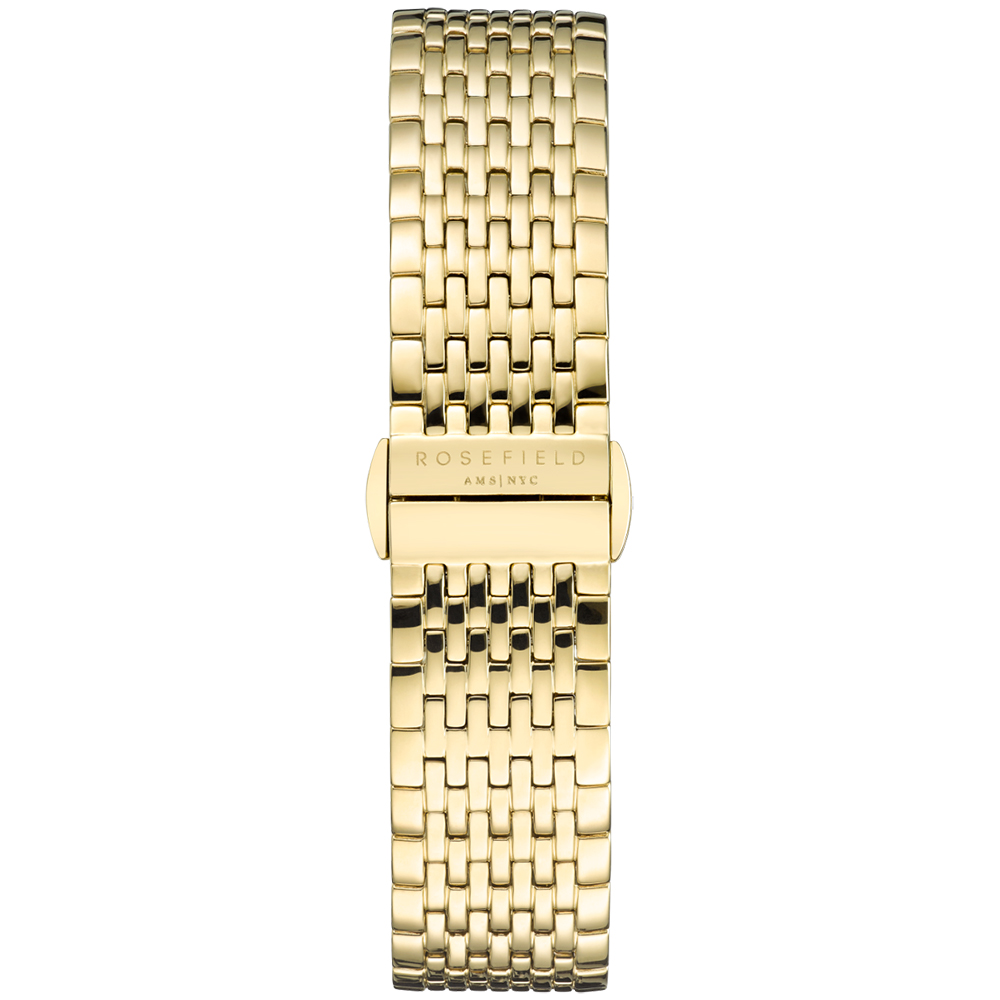 Rosefield QWSG-Q09 zegarek złoty fashion/modowy Boxy bransoleta