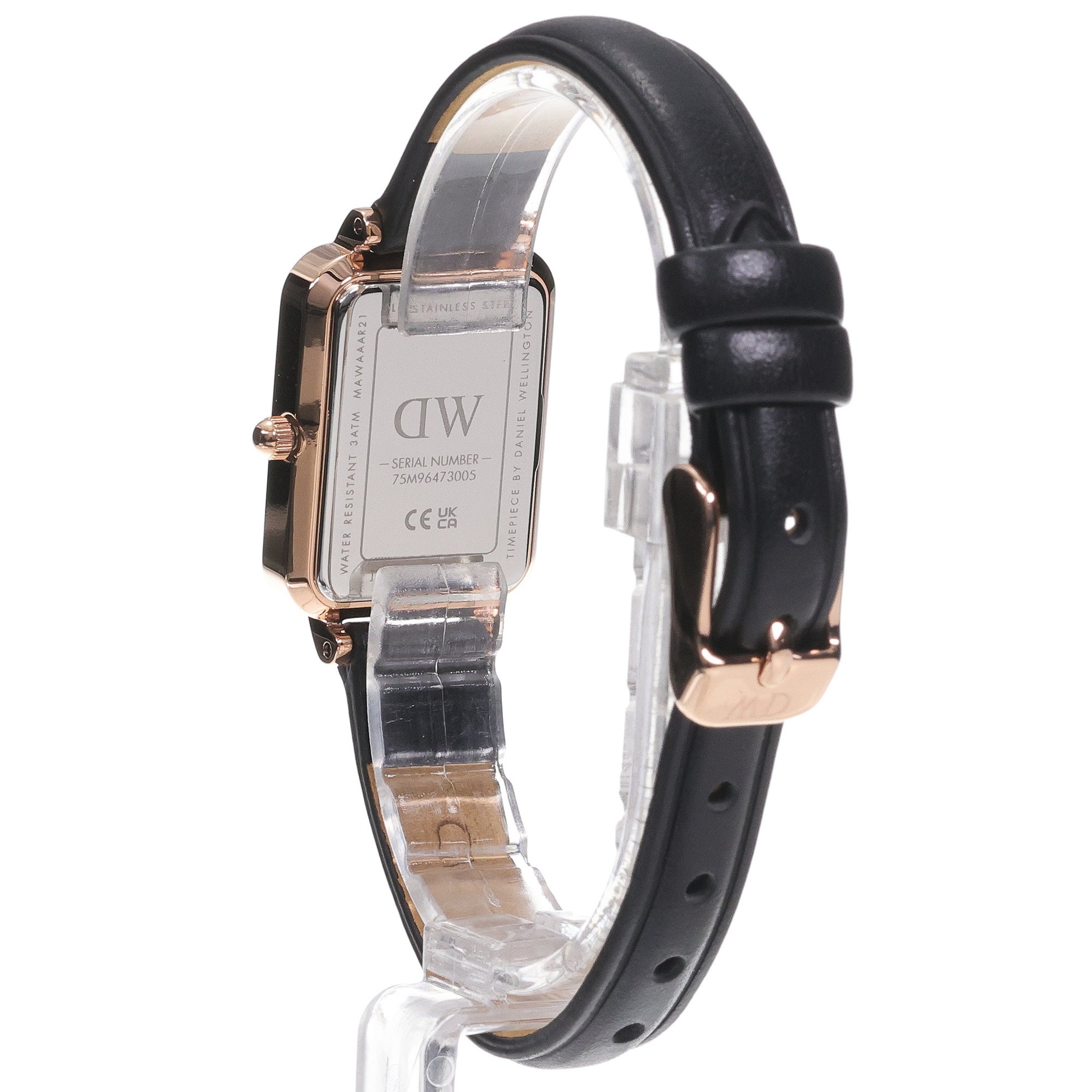 zegarek Daniel Wellington DW00100434 kwarcowy damski Quadro Quadro Pressed Sheffield Gold 32mm - miniatura 4