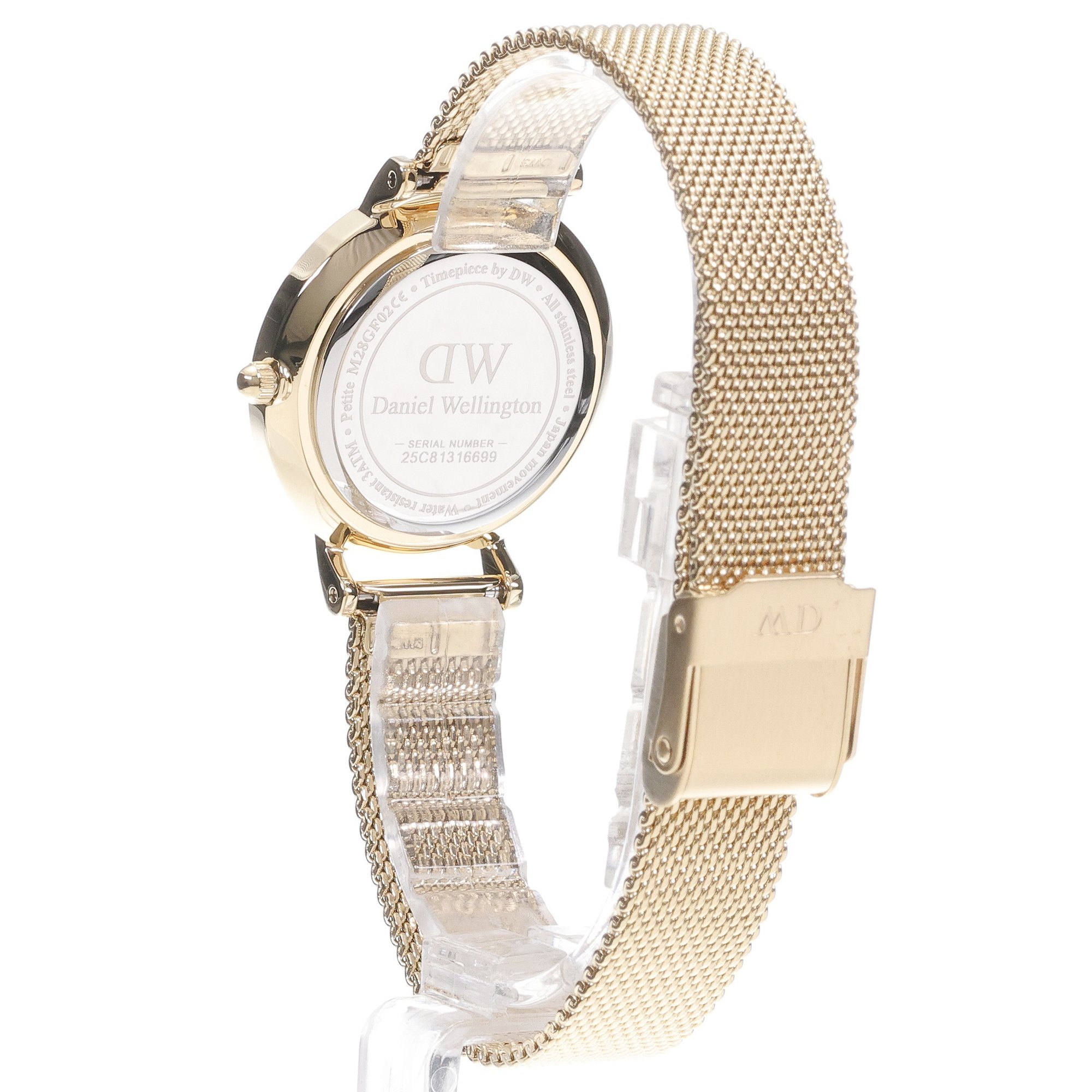 zegarek Daniel Wellington DW00100479 kwarcowy damski Petite Petite Emerald Gold 28mm - miniatura 4