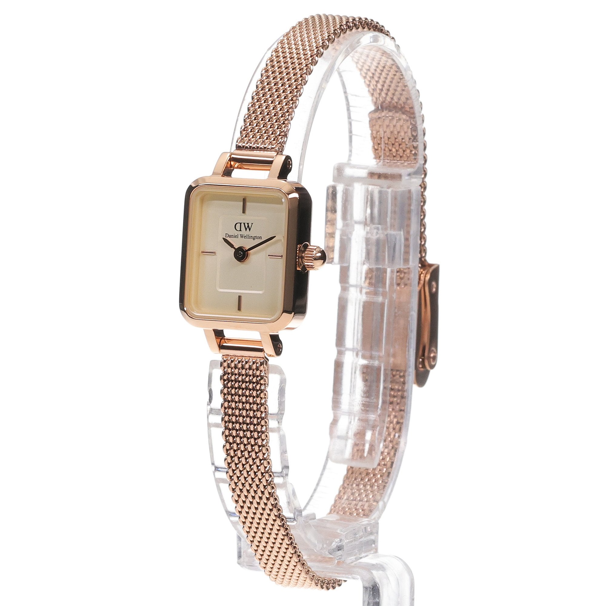 zegarek Daniel Wellington DW00100651 różowe złoto Quadro