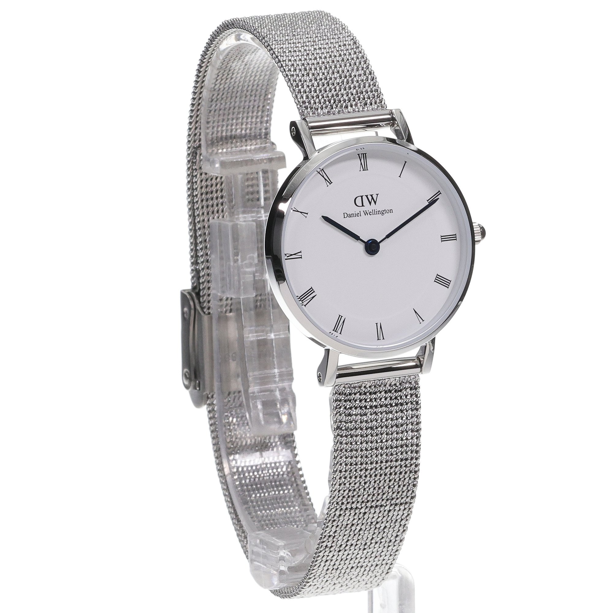 zegarek Daniel Wellington DW00100684 kwarcowy damski Petite Petite Roman Numerals Sterling 28mm - miniatura 3