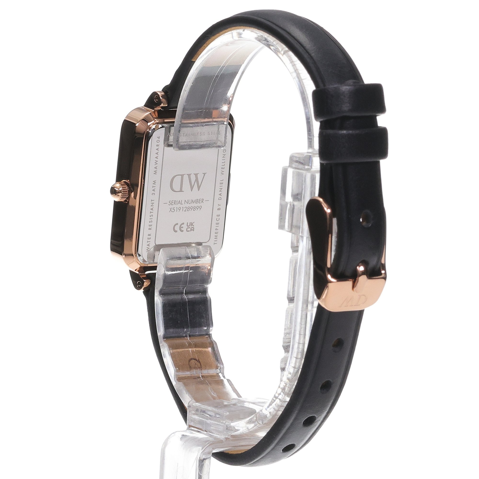 zegarek Daniel Wellington DW00100689 różowe złoto Quadro - miniatura 4