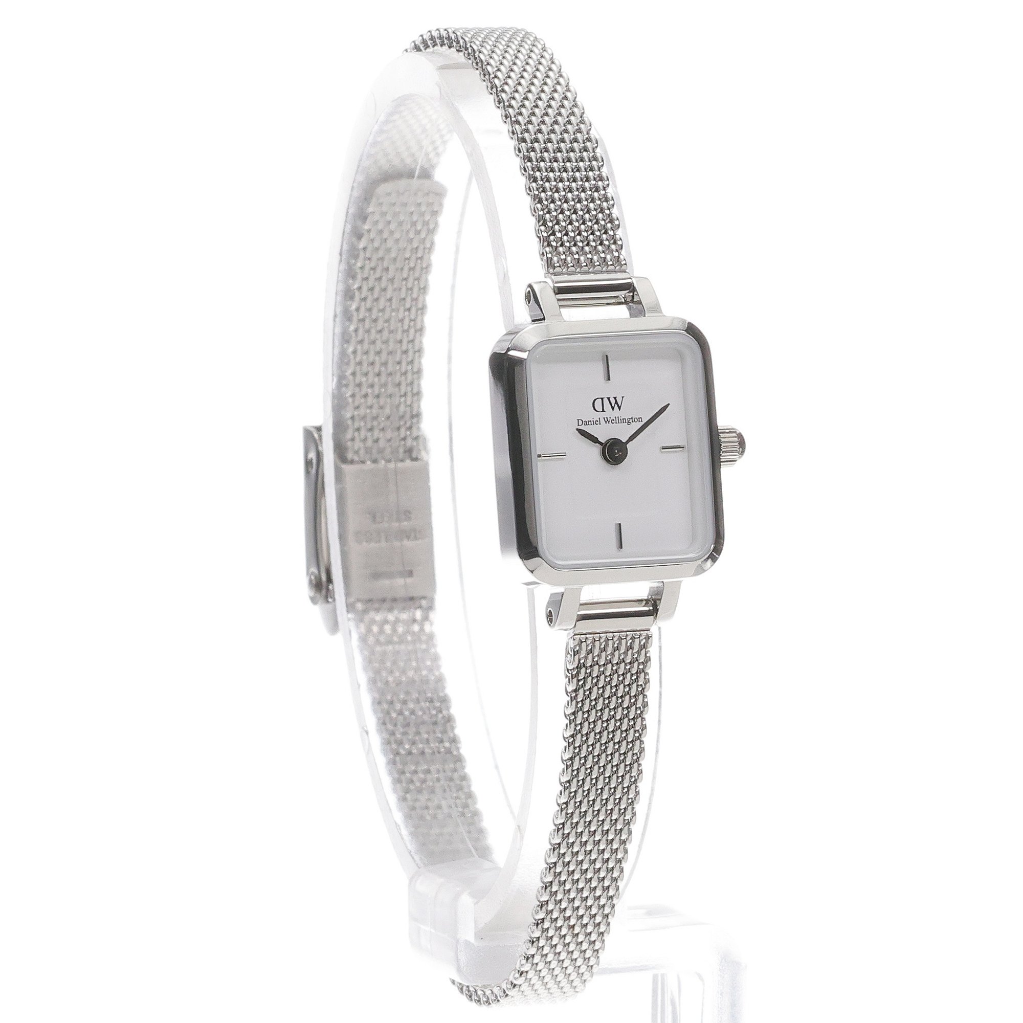 zegarek Daniel Wellington DW00100726 kwarcowy damski Quadro Quadro Mini Sterling 15mm - miniatura 3