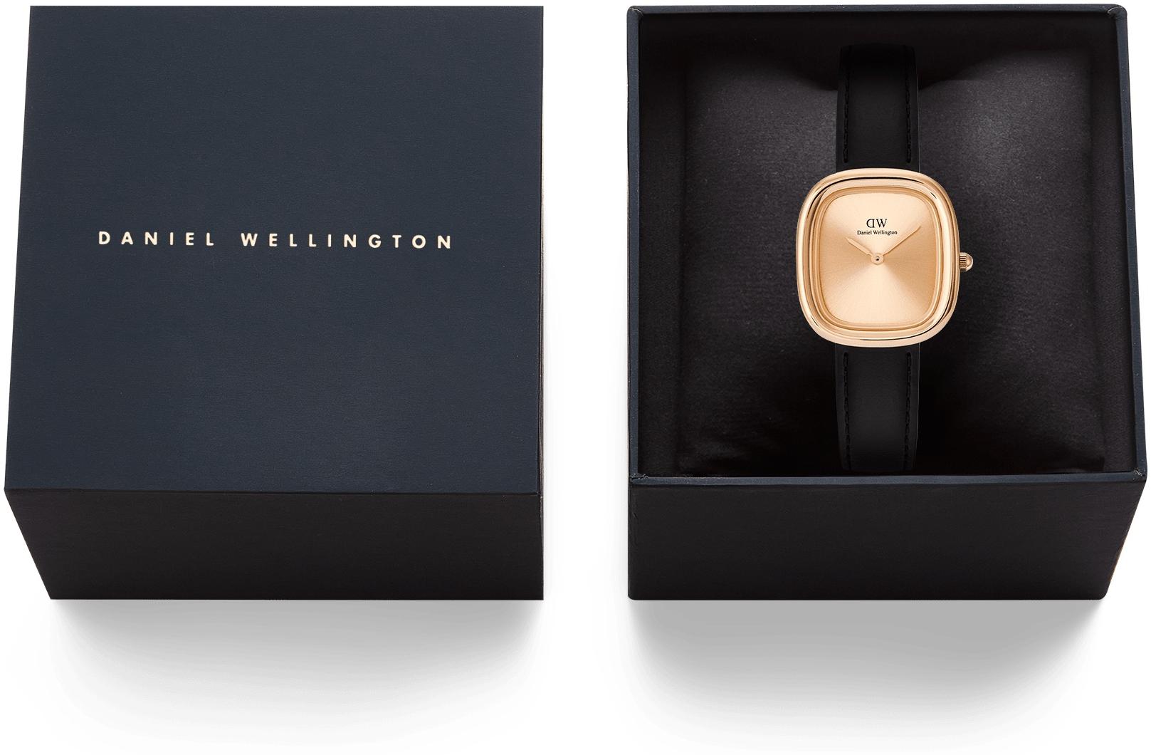 zegarek Daniel Wellington DW00100879 kwarcowy damski Damskie Margot Sheffield Unitone Sunray Rose Gold