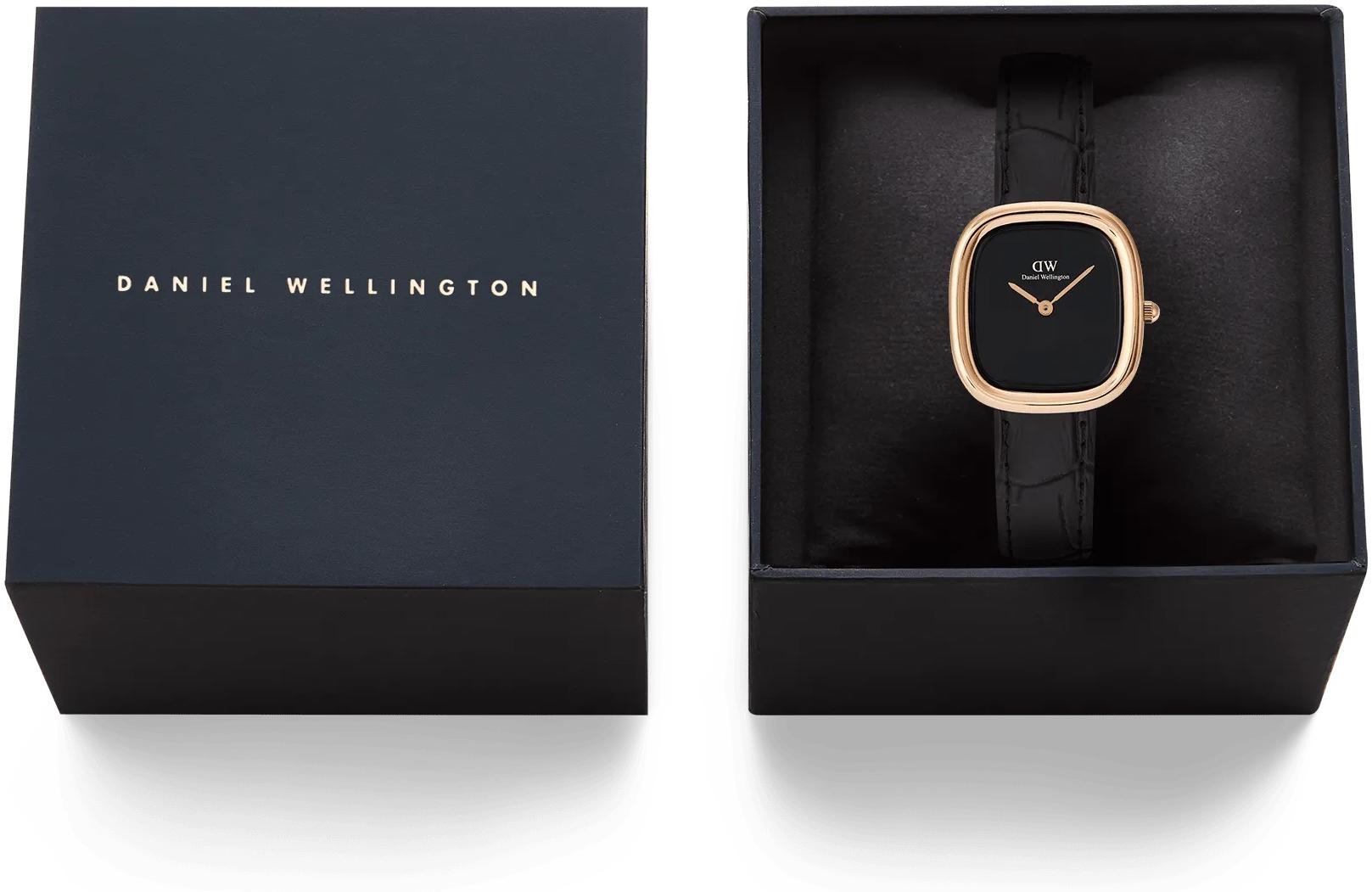 zegarek Daniel Wellington DW00100881 kwarcowy damski Damskie Margot Reading Onyx Ceramic Rose Gold - miniatura 9