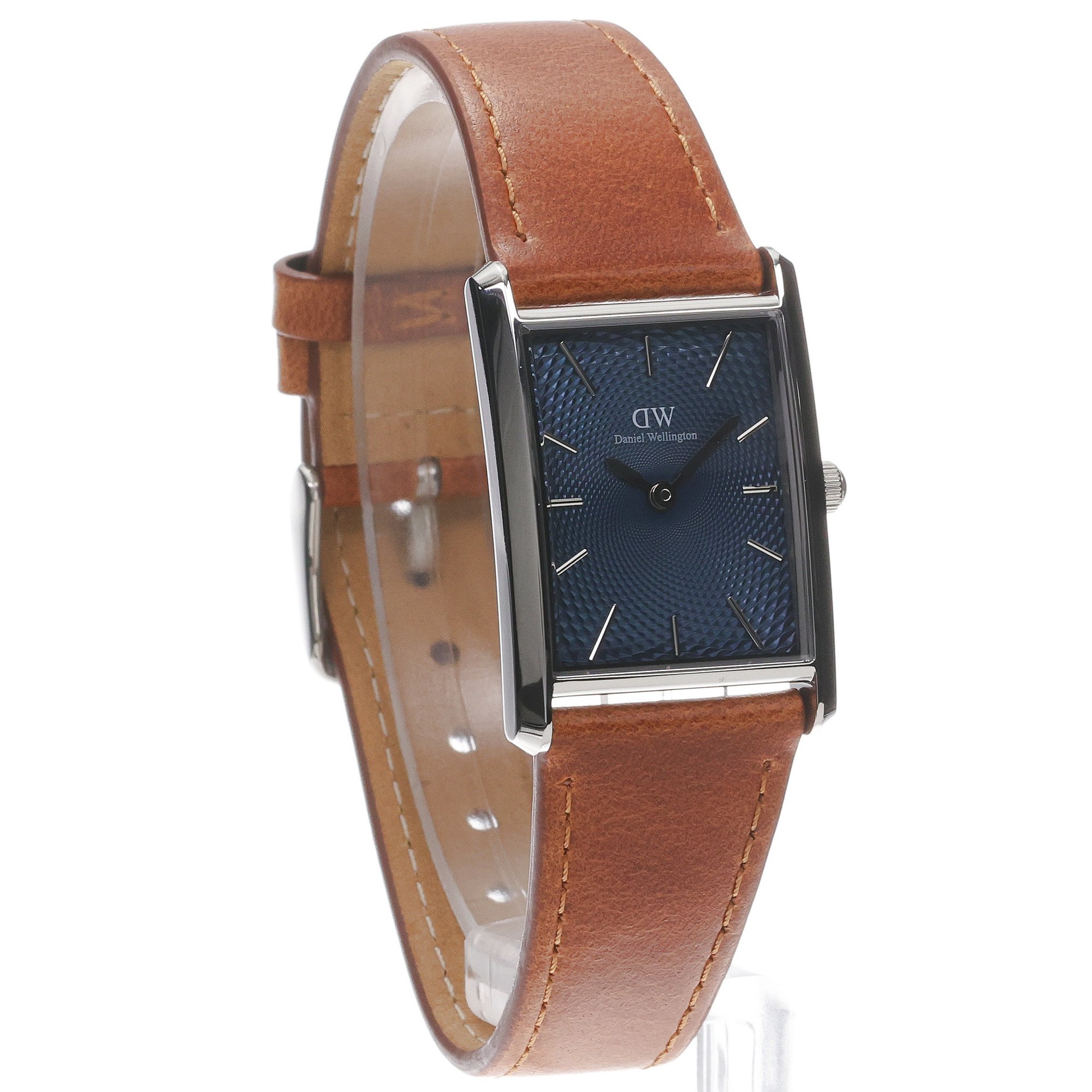 zegarek Daniel Wellington DW00100900 kwarcowy męski Męskie Bound Light Brown Arctic Guilloche Silver - miniatura 3