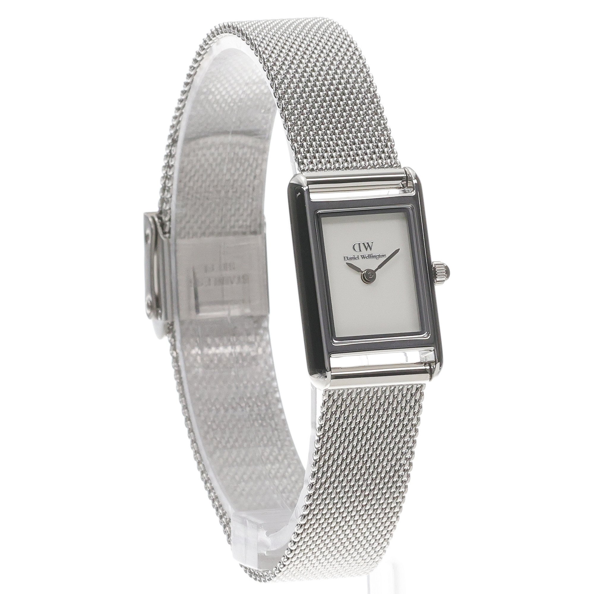 zegarek Daniel Wellington DW00100927 kwarcowy damski Damskie Bound Mini Sterling - miniatura 3