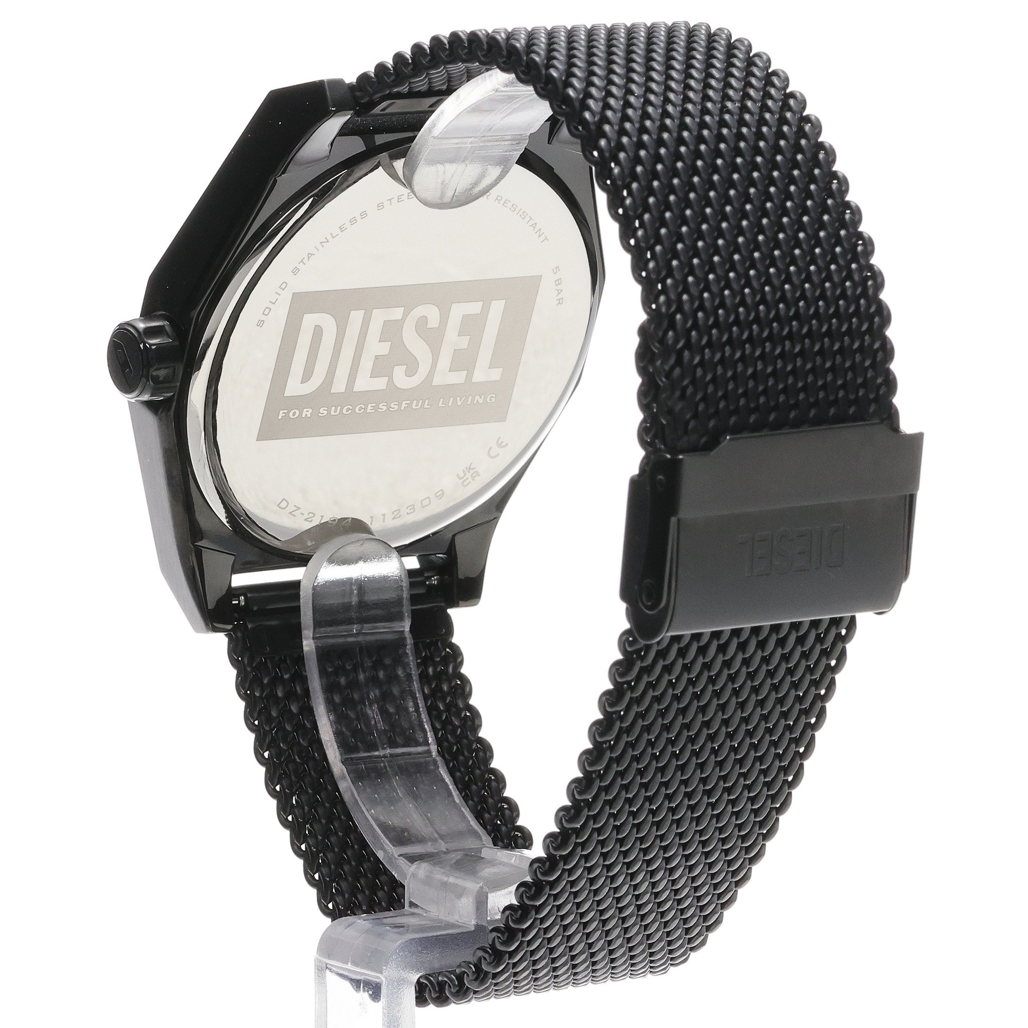 zegarek Diesel DZ2194 czarny Double - miniatura 4