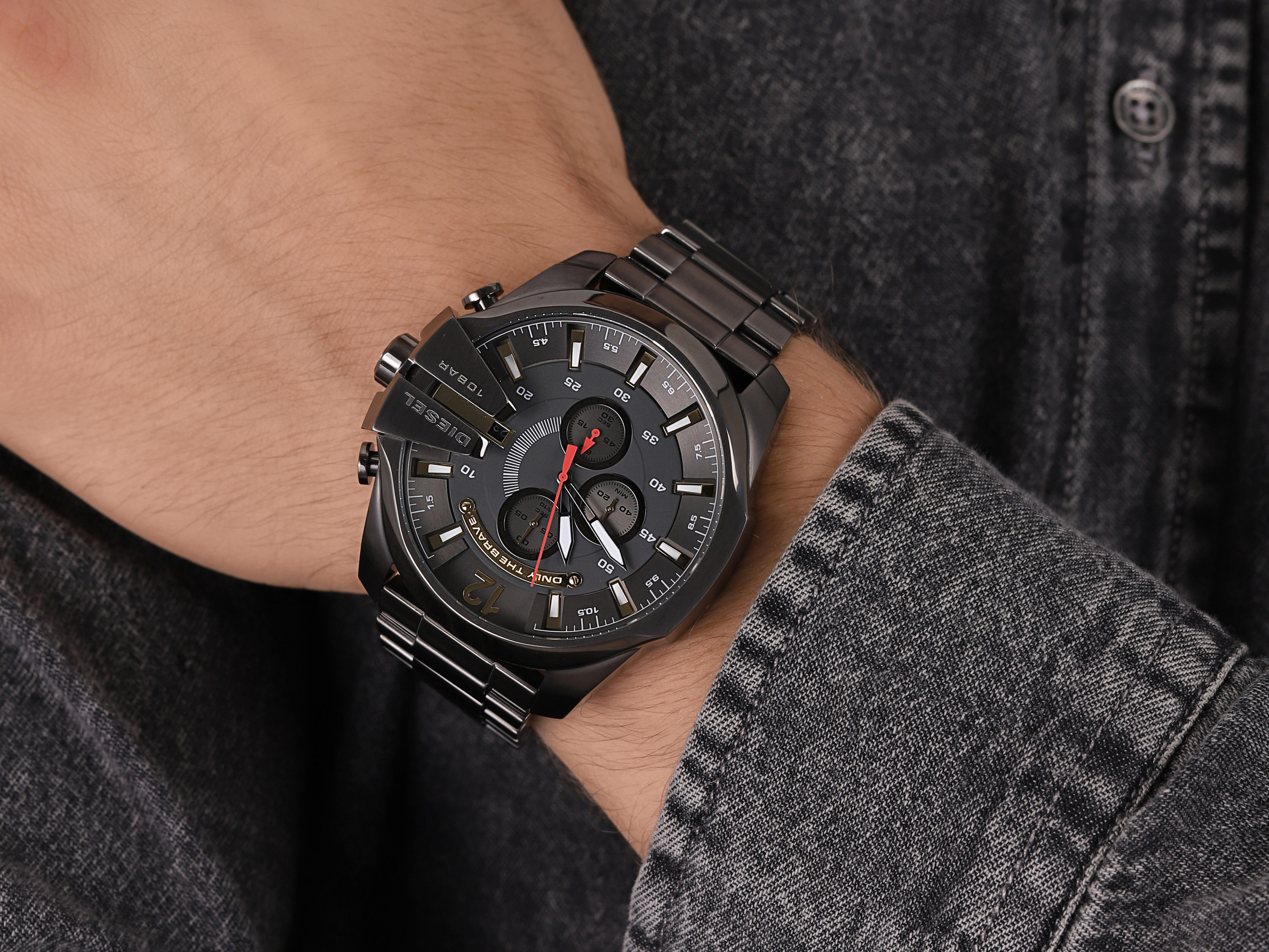 zegarek Diesel DZ4421 MEGA CHIEF Chrono męski z chronograf Chief