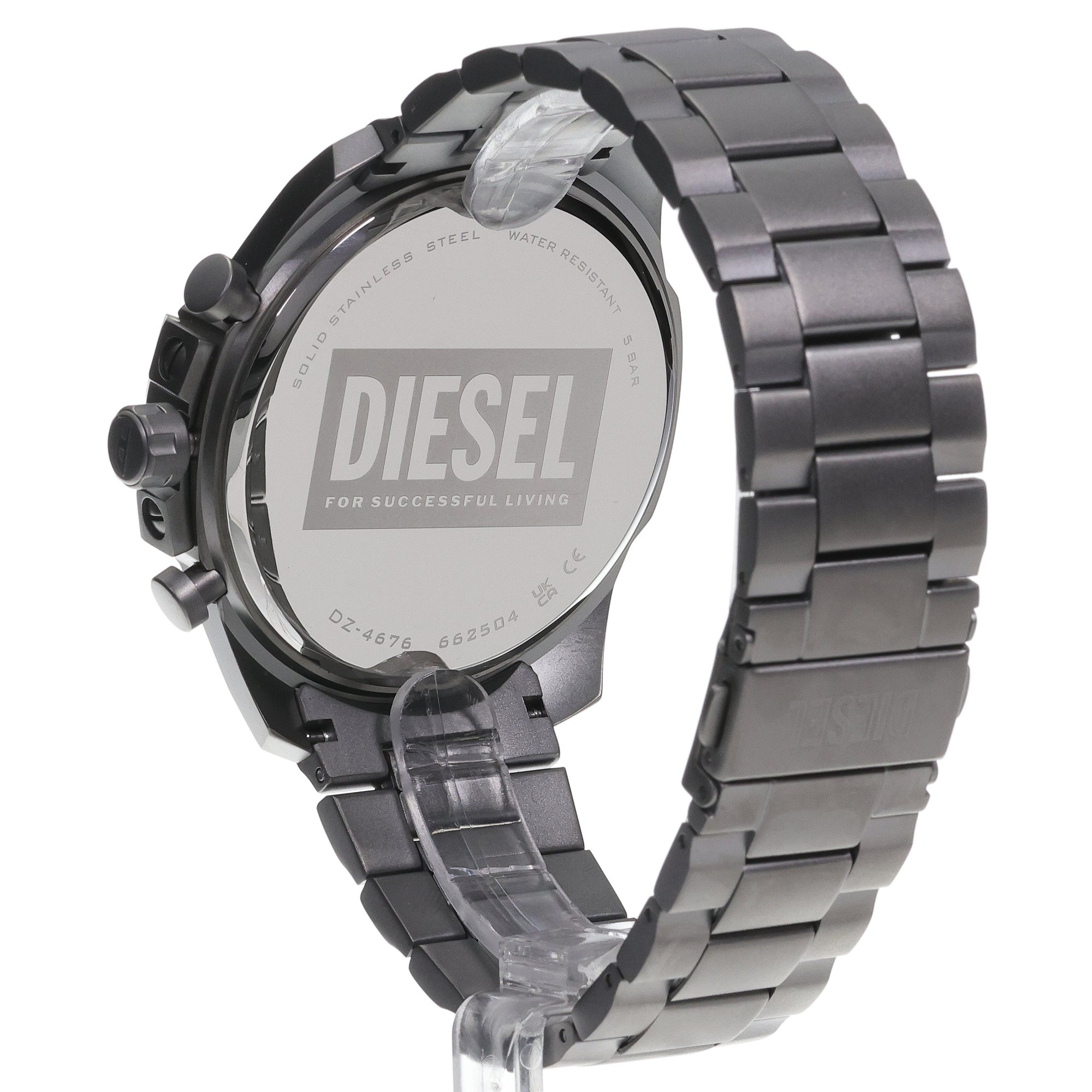 zegarek Diesel DZ4676 Mega Chief Slim Chronograph męski z chronograf Analog - miniatura 4