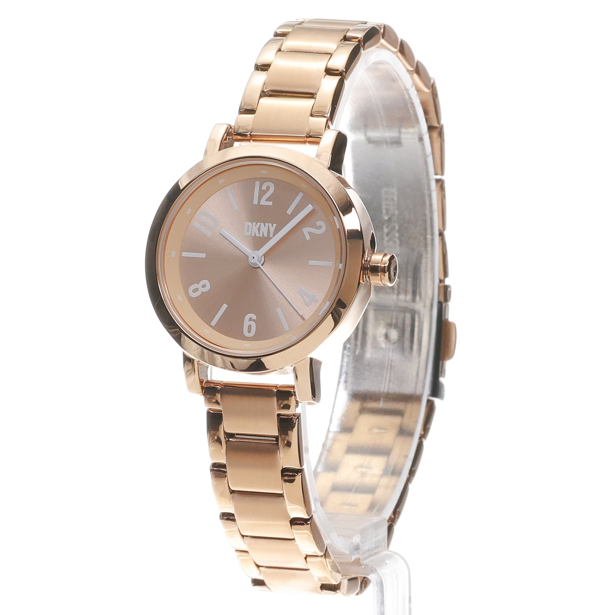 zegarek DKNY NY6679 różowe złoto Bransoleta