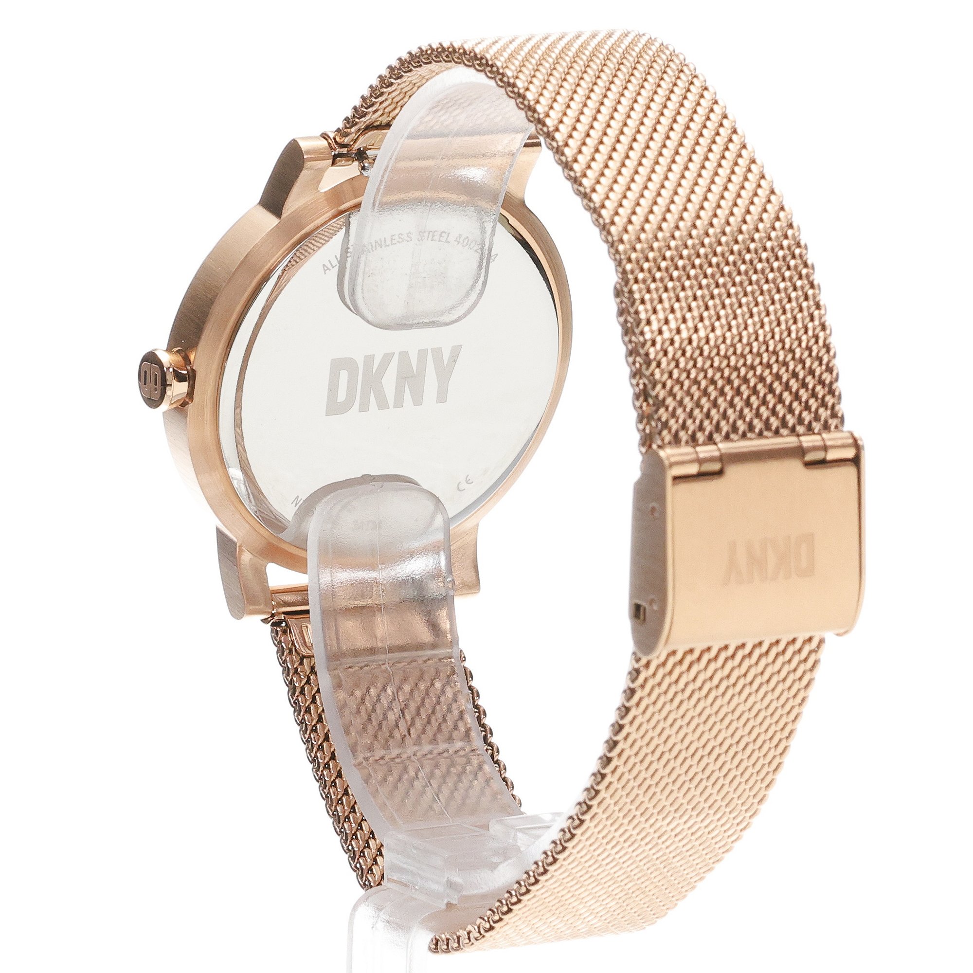 zegarek DKNY NY6686 różowe złoto Bransoleta