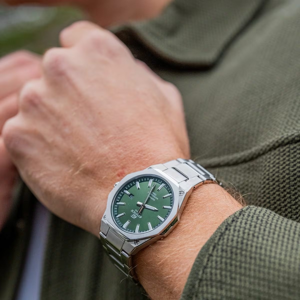 zegarek EDIFICE EFR-S108D-3AVUEF srebrny Edifice - miniatura 7