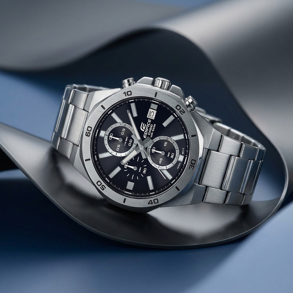 zegarek EDIFICE EFV-640D-1AVUEF męski z chronograf EDIFICE Premium