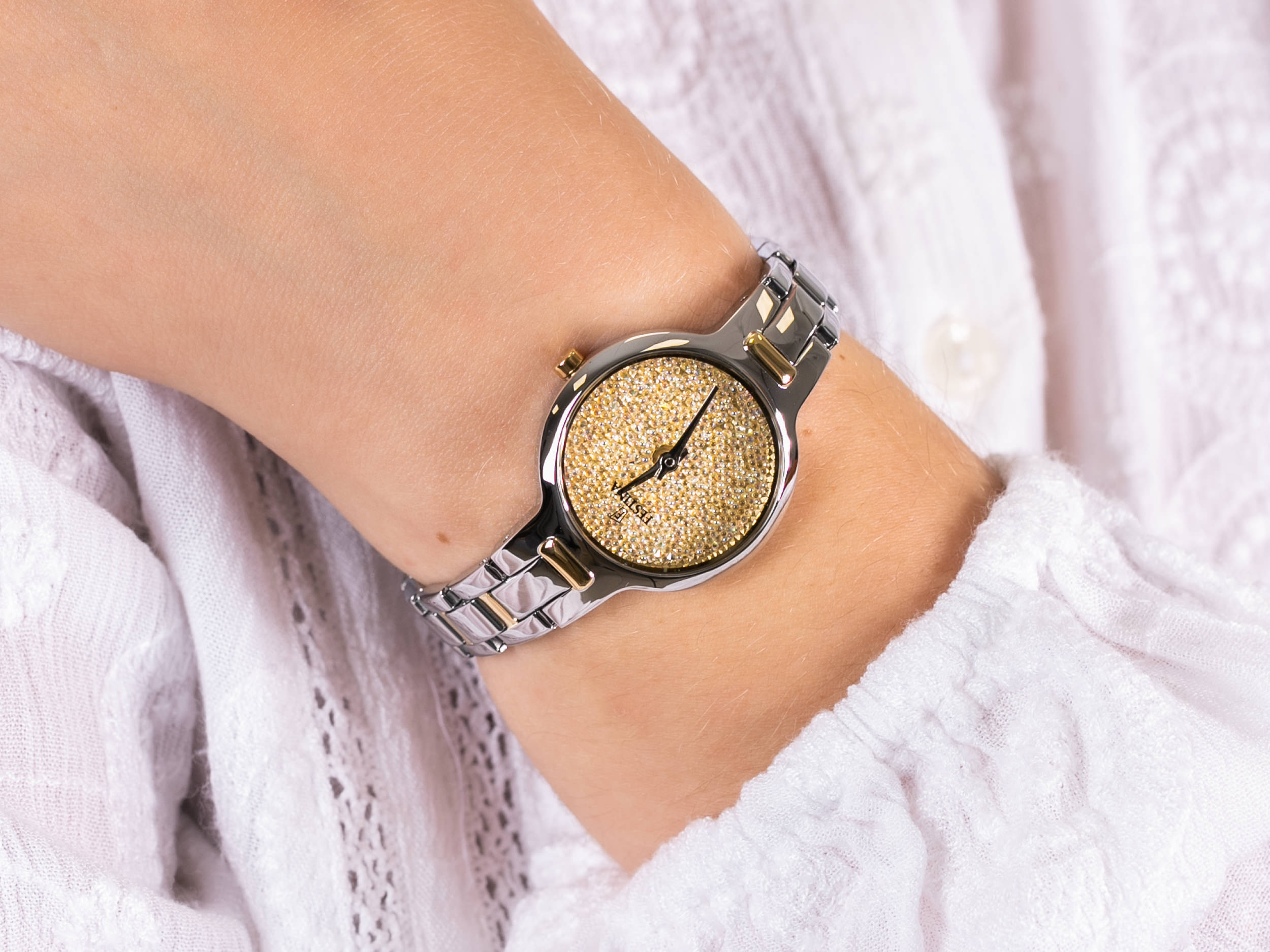 Festina F20380-2 Mademoiselle Swarovski zegarek elegancki Mademoiselle - miniatura 2