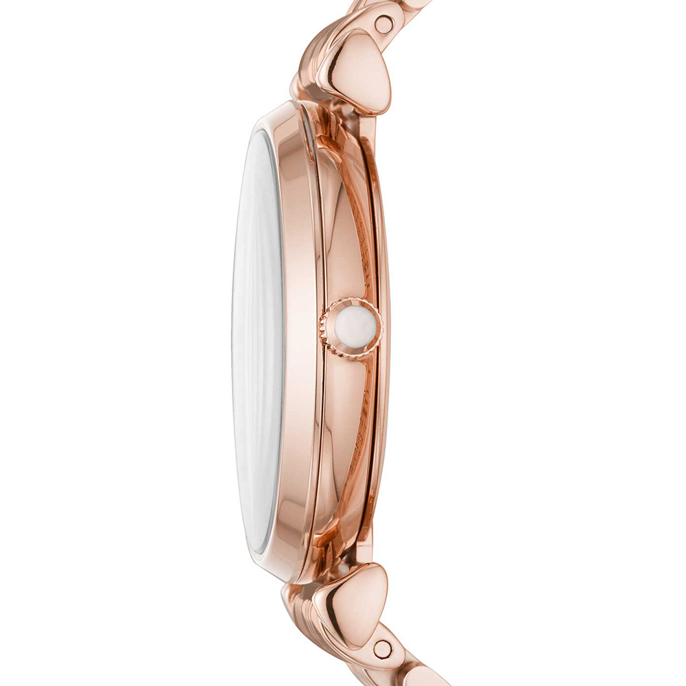 Emporio Armani AR11244 zegarek różowe złoto klasyczny Ladies bransoleta - miniatura 3