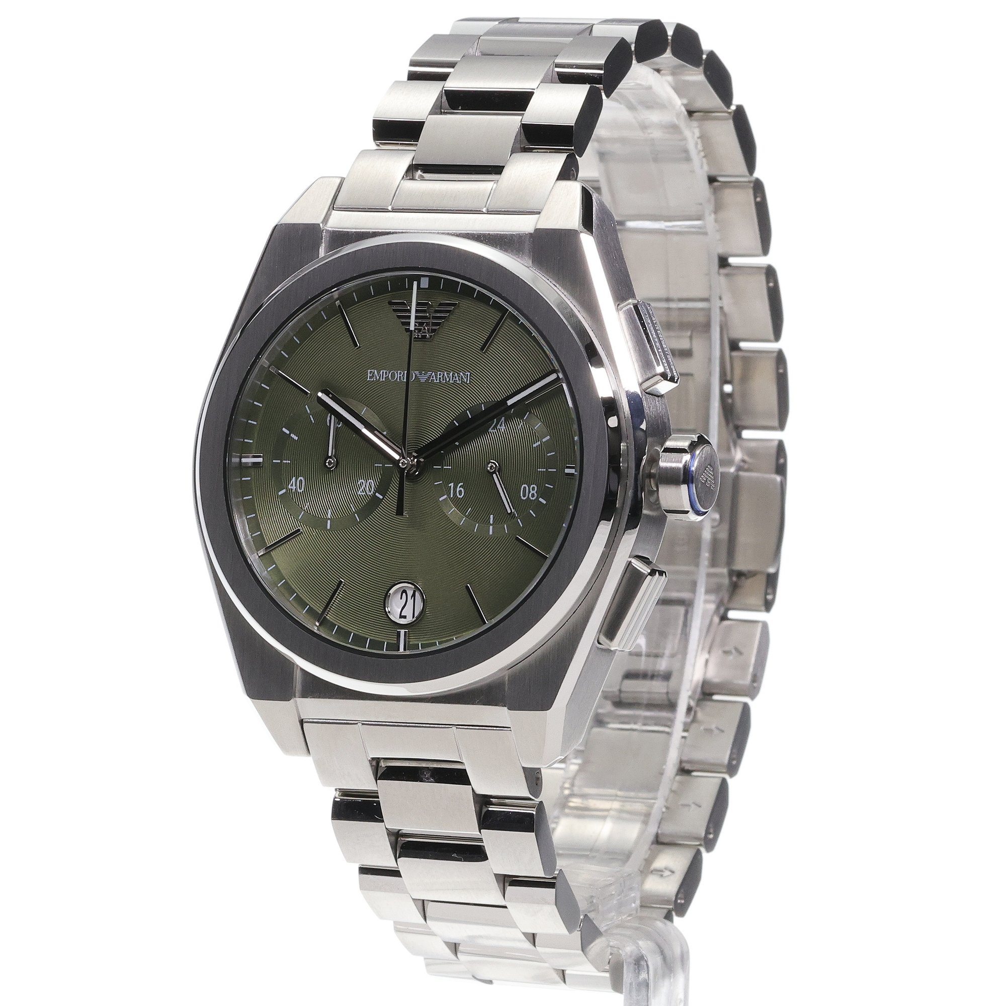 zegarek Emporio Armani AR11640 srebrny Federico - miniatura 2