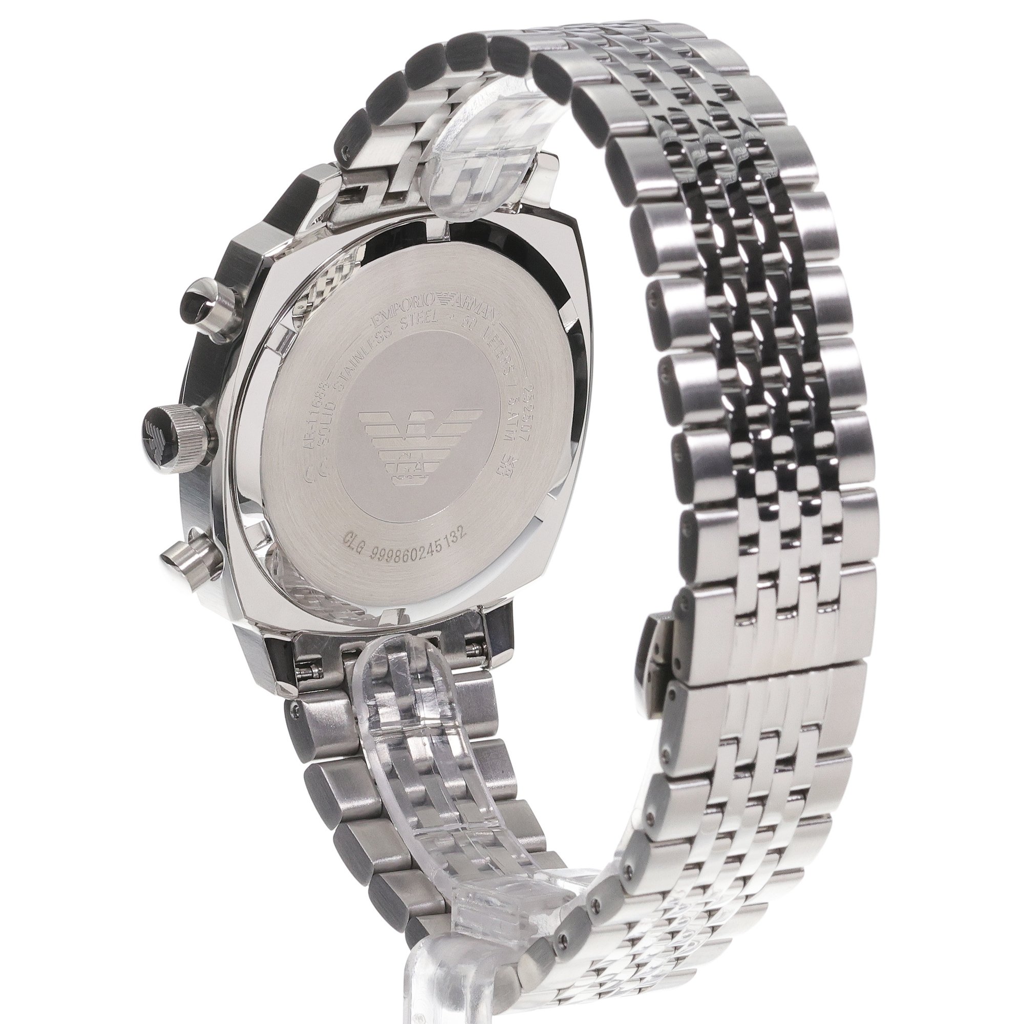 zegarek Emporio Armani AR11688 srebrny Classics - miniatura 4
