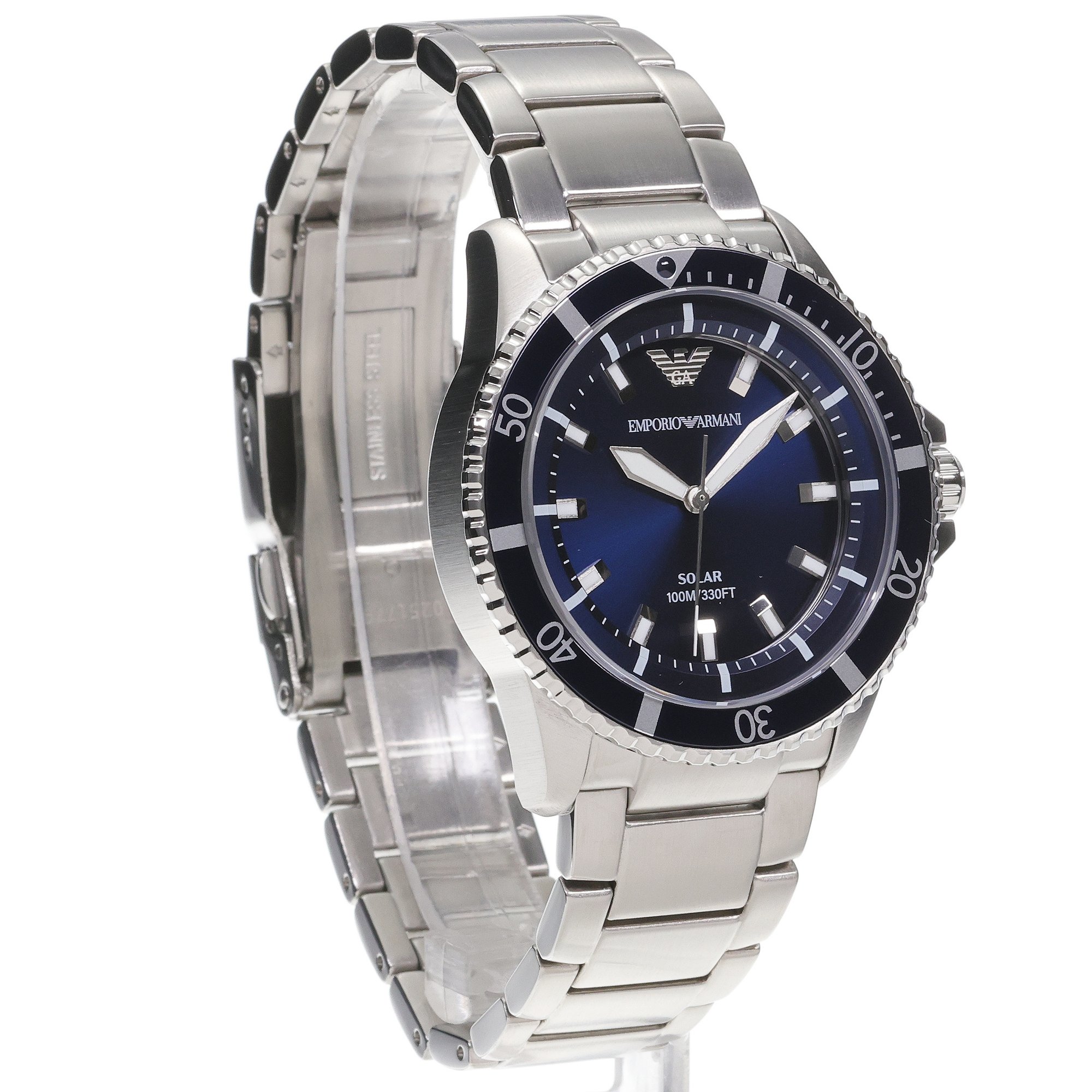 zegarek Emporio Armani AR11697 solar męski Diver - miniatura 3