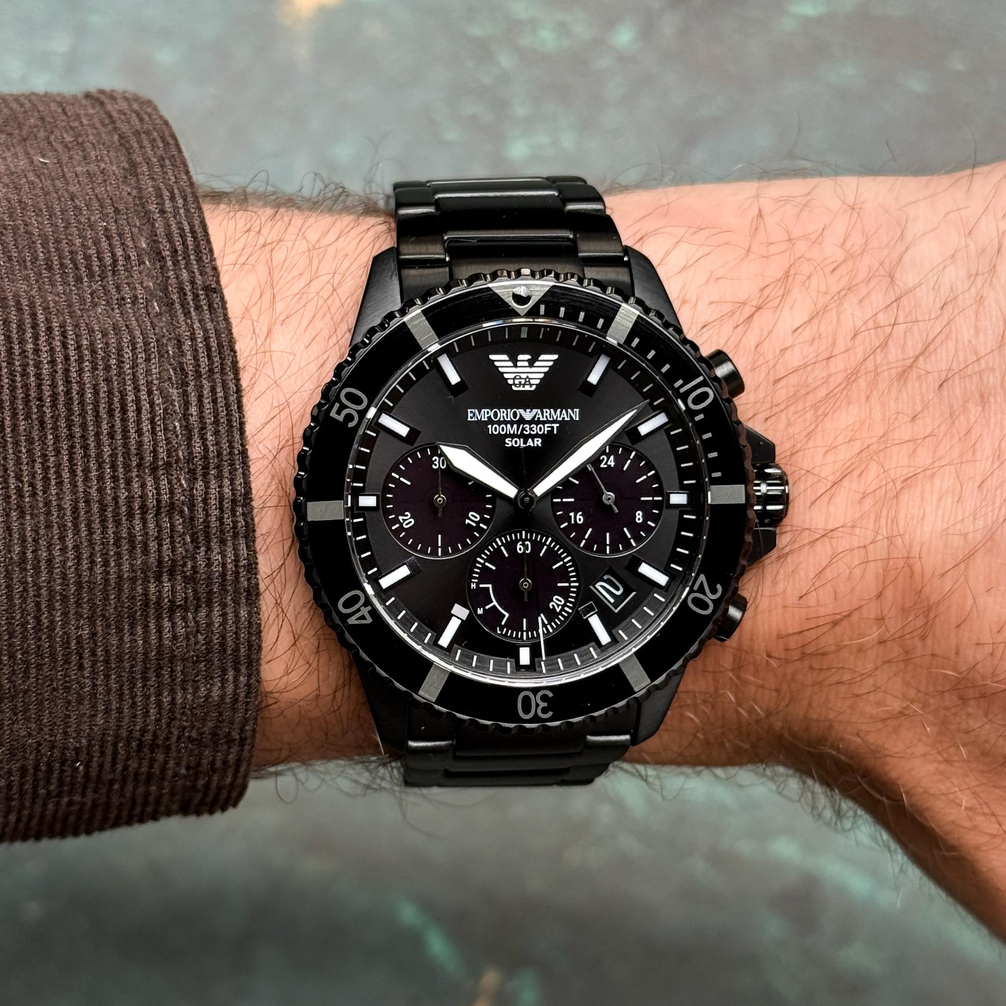 zegarek Emporio Armani AR11784 kwarcowy męski Emporio Armani World Explorer Chrono - miniatura 10