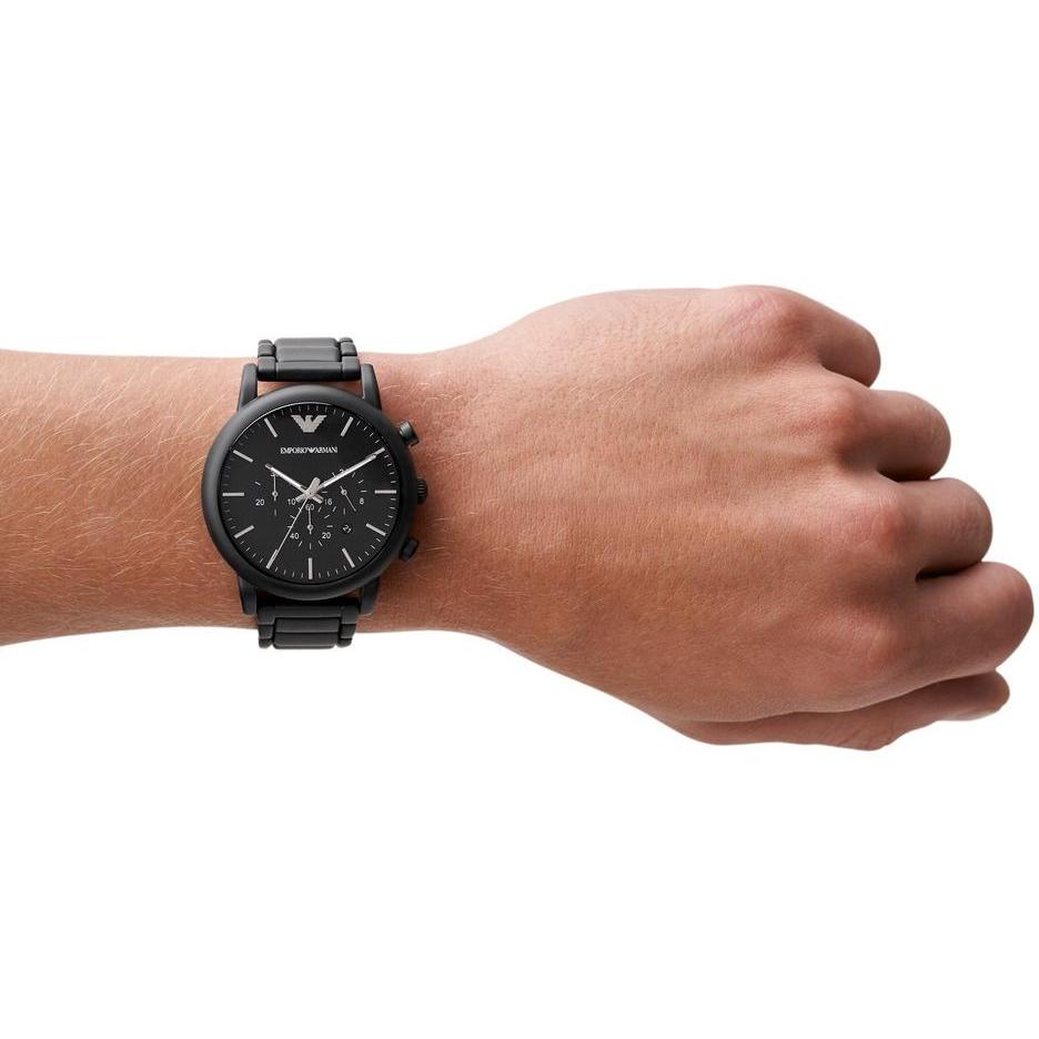 zegarek Emporio Armani AR1895 czarny Sports and Fashion - miniatura 5