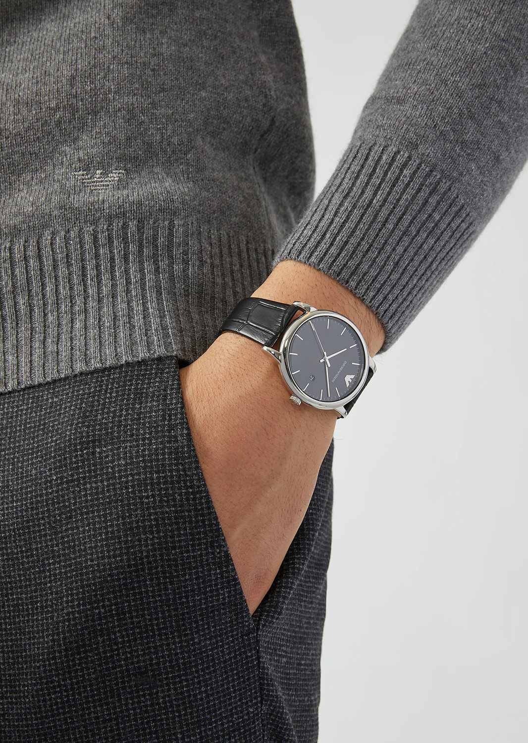 zegarek Emporio Armani AR2500 kwarcowy męski Classics LUIGI - miniatura 4