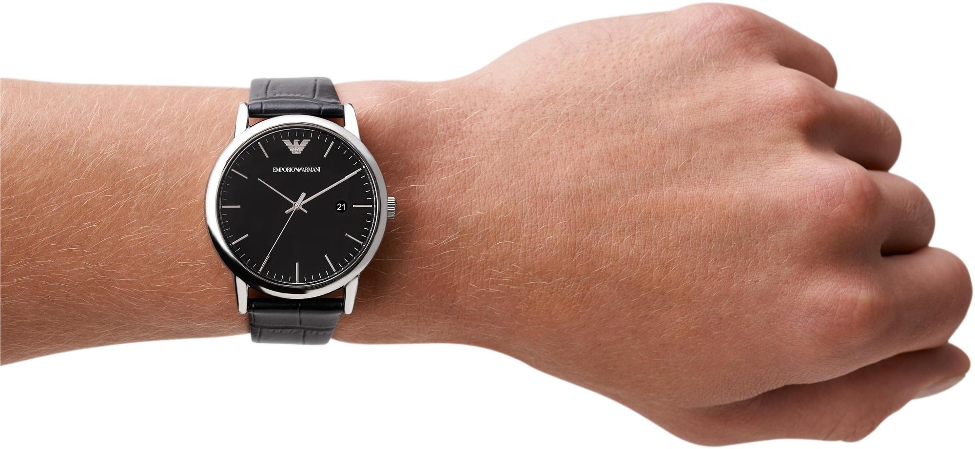 zegarek Emporio Armani AR2500 LUIGI Classics mineralne - miniatura 9