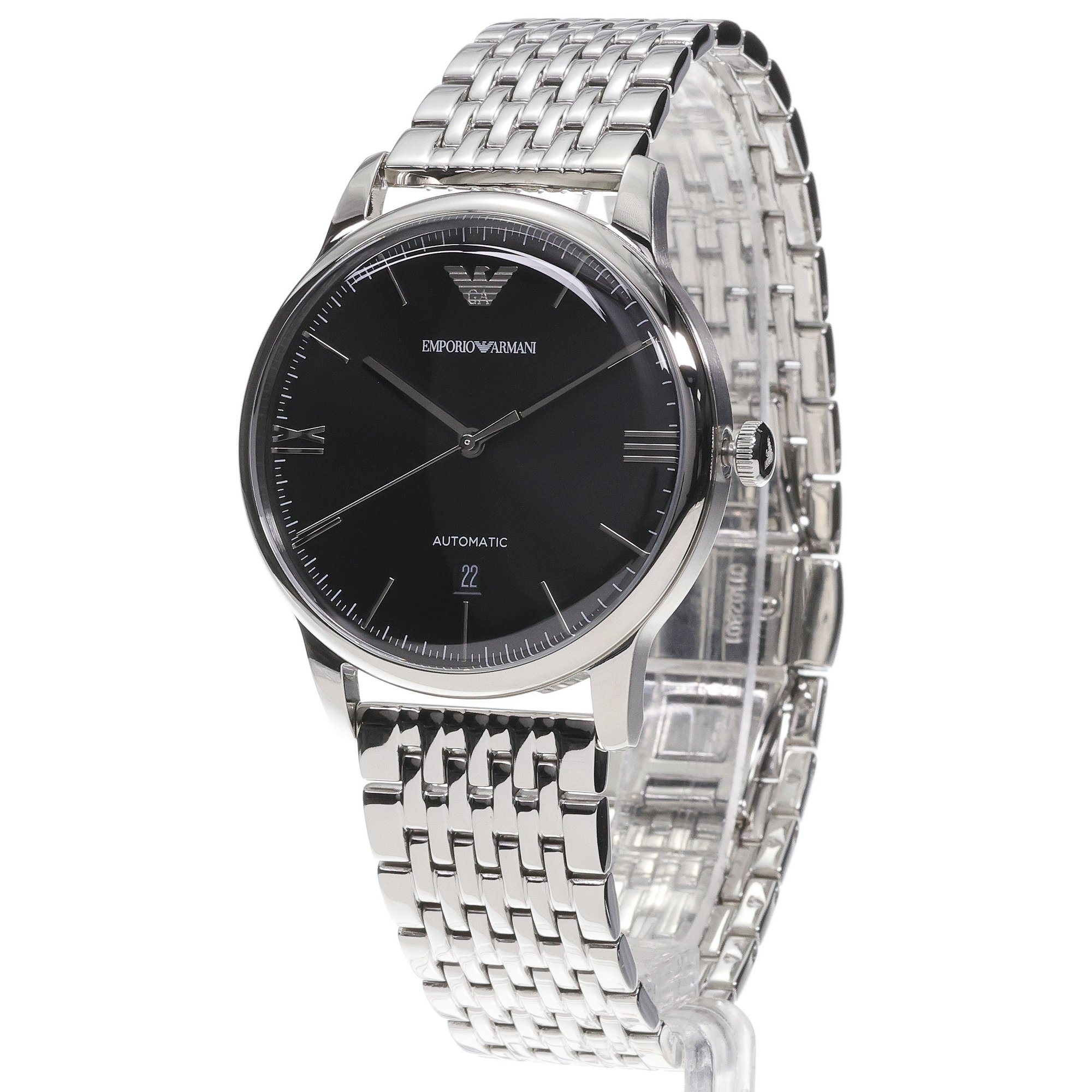 zegarek Emporio Armani AR60081 srebrny Minimalist - miniatura 2