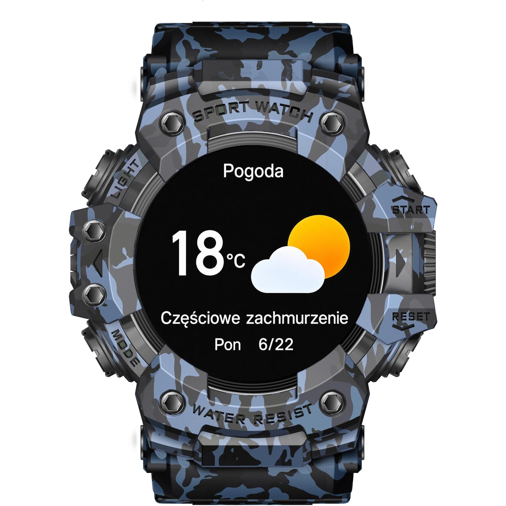 zegarek Enter SHLC2127537 Shock Niebieskie Moro Enter - miniatura 12