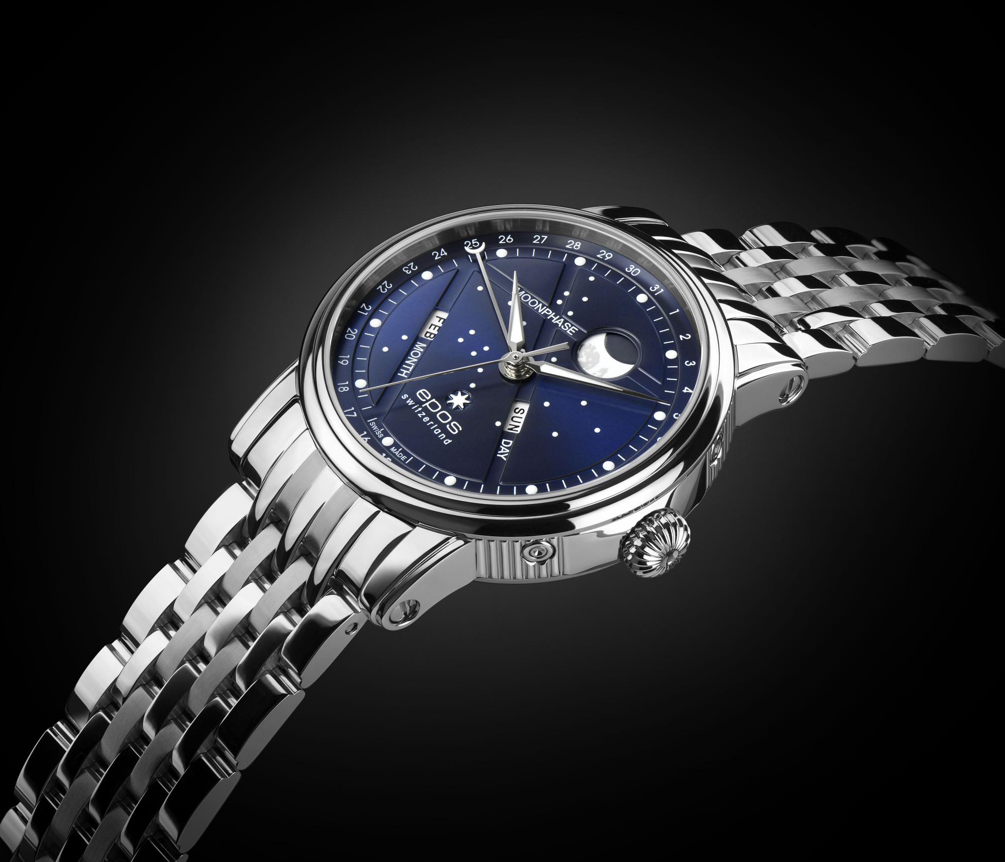zegarek Epos 3439322201630 automatyczny męski Oeuvre DArt 3439 North Star