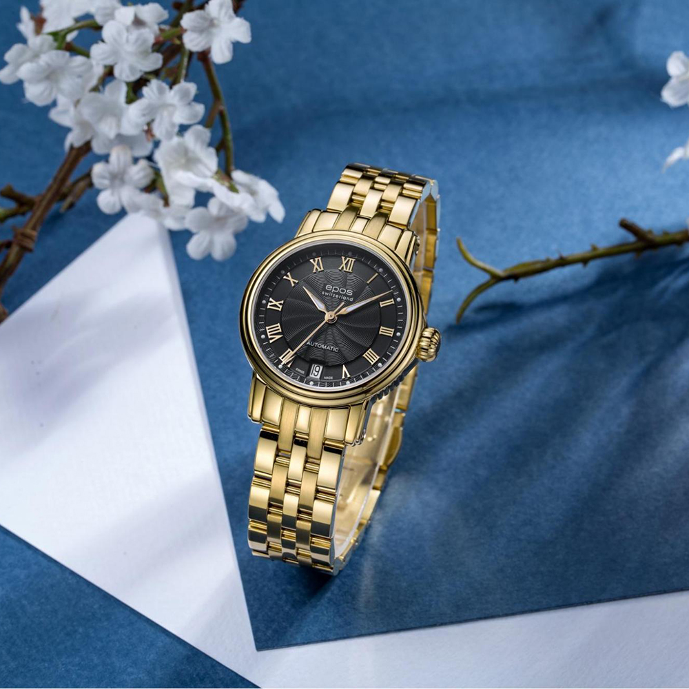 Epos 4390.152.22.25.32 Ladies zegarek damski klasyczny szafirowe - miniatura 8