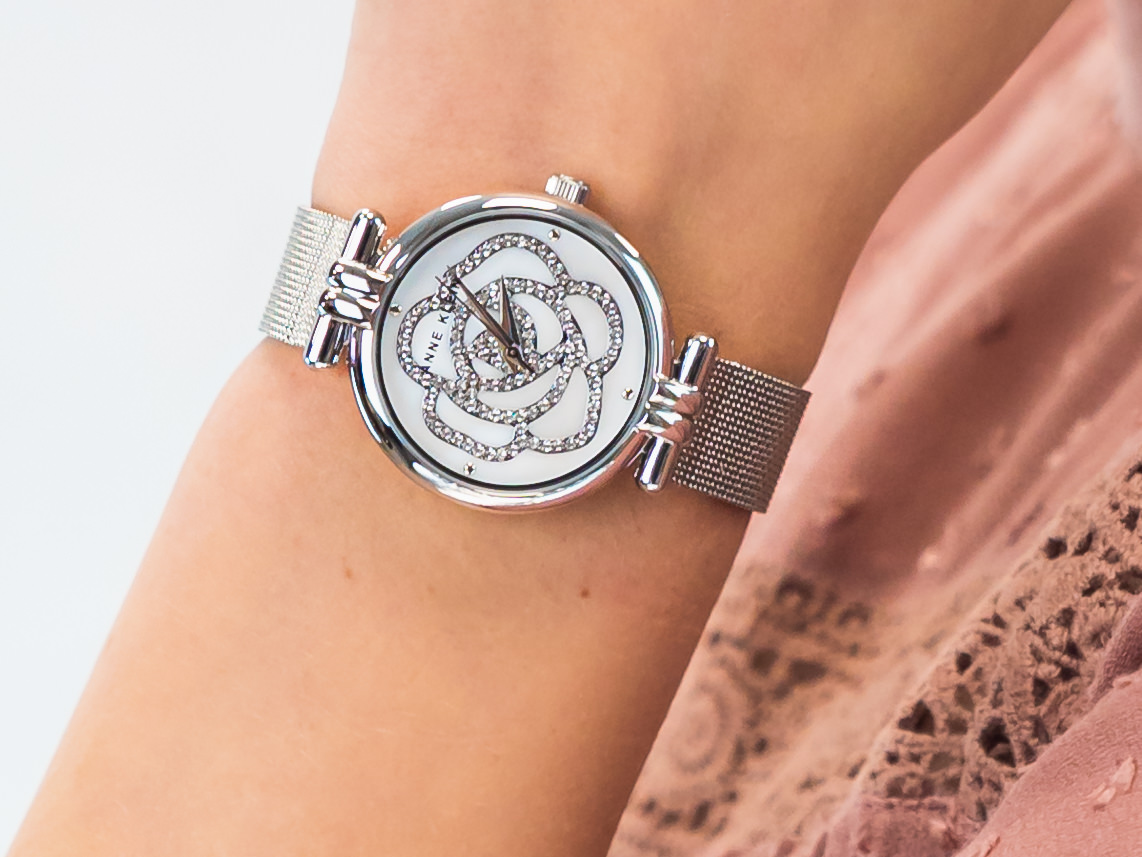 Anne Klein AK-3103MPSV zegarek fashion/modowy Bransoleta