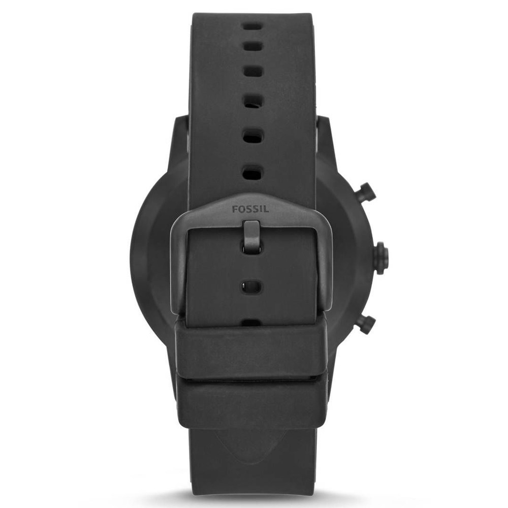Fossil FTW7010 
Hybrid Smartwatch HR Collider Black Silicone zegarek sportowy Hybrid Smartwatch