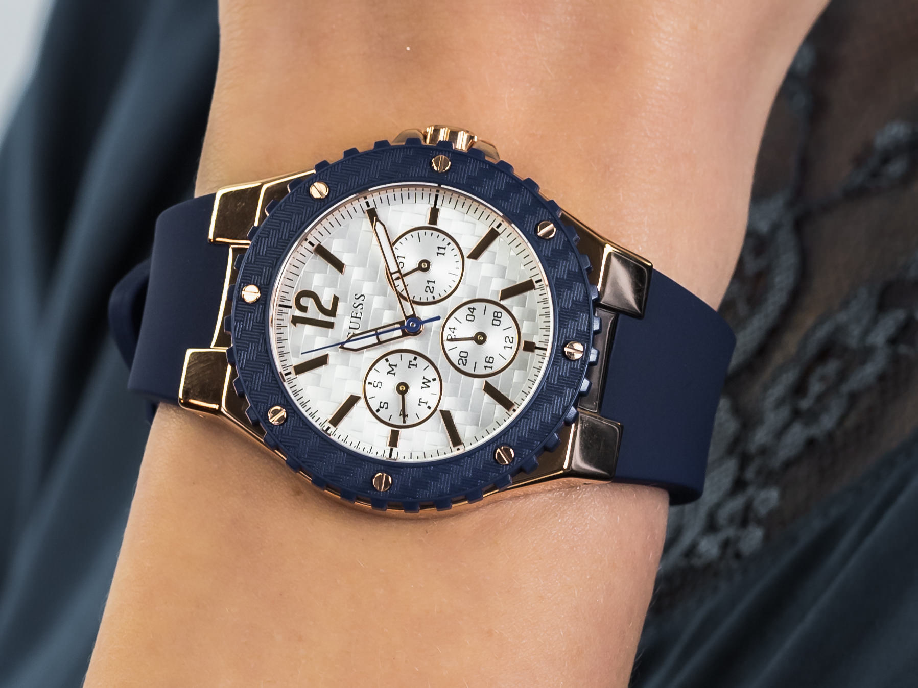 Guess W0149L5 zegarek fashion/modowy Pasek