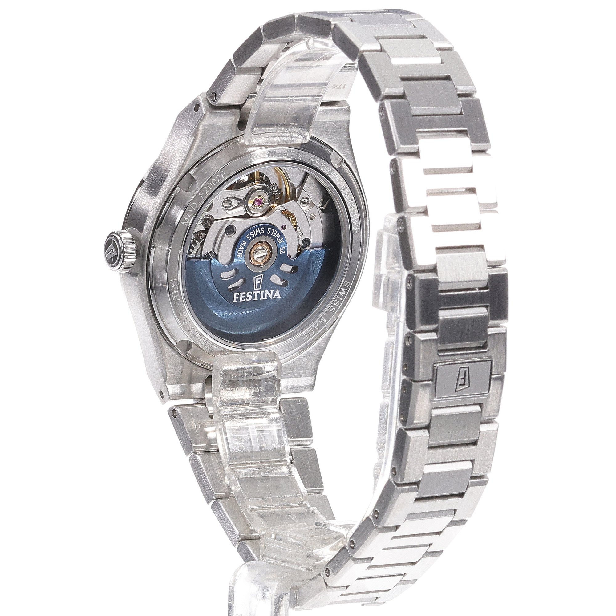 zegarek Festina F20029-1 automatyczny damski Swiss Made Swiss Made